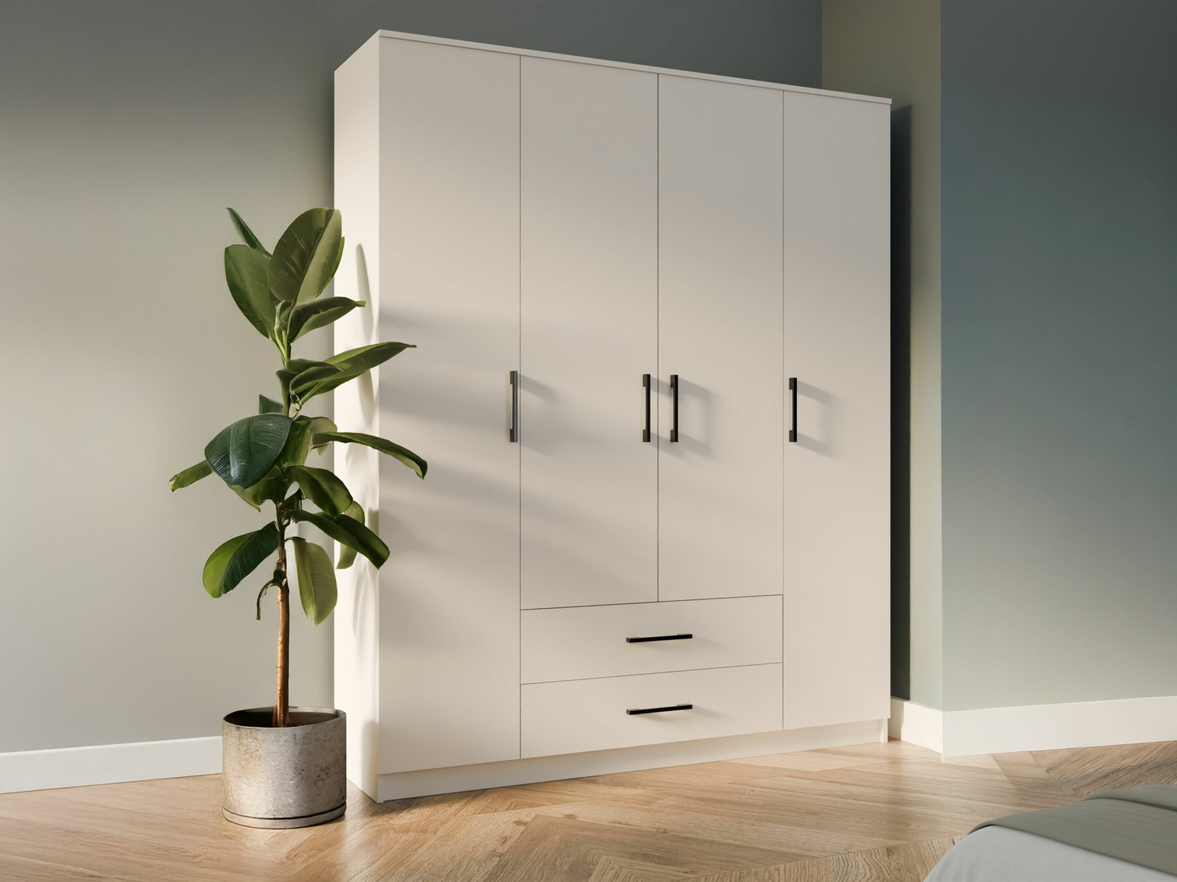 Armoire Mandeville 299 (Blanc)