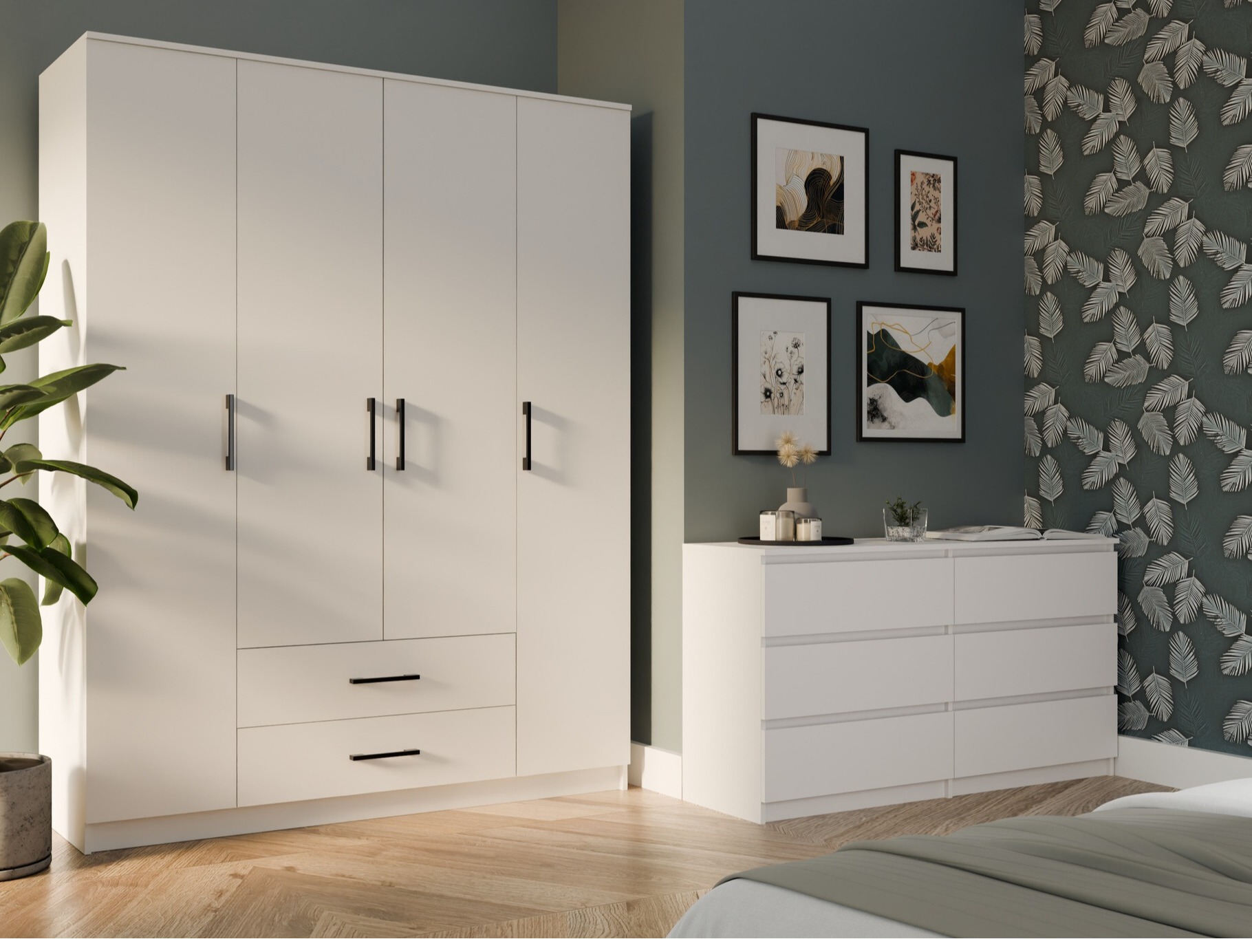 Armoire Mandeville 299 (Blanc)