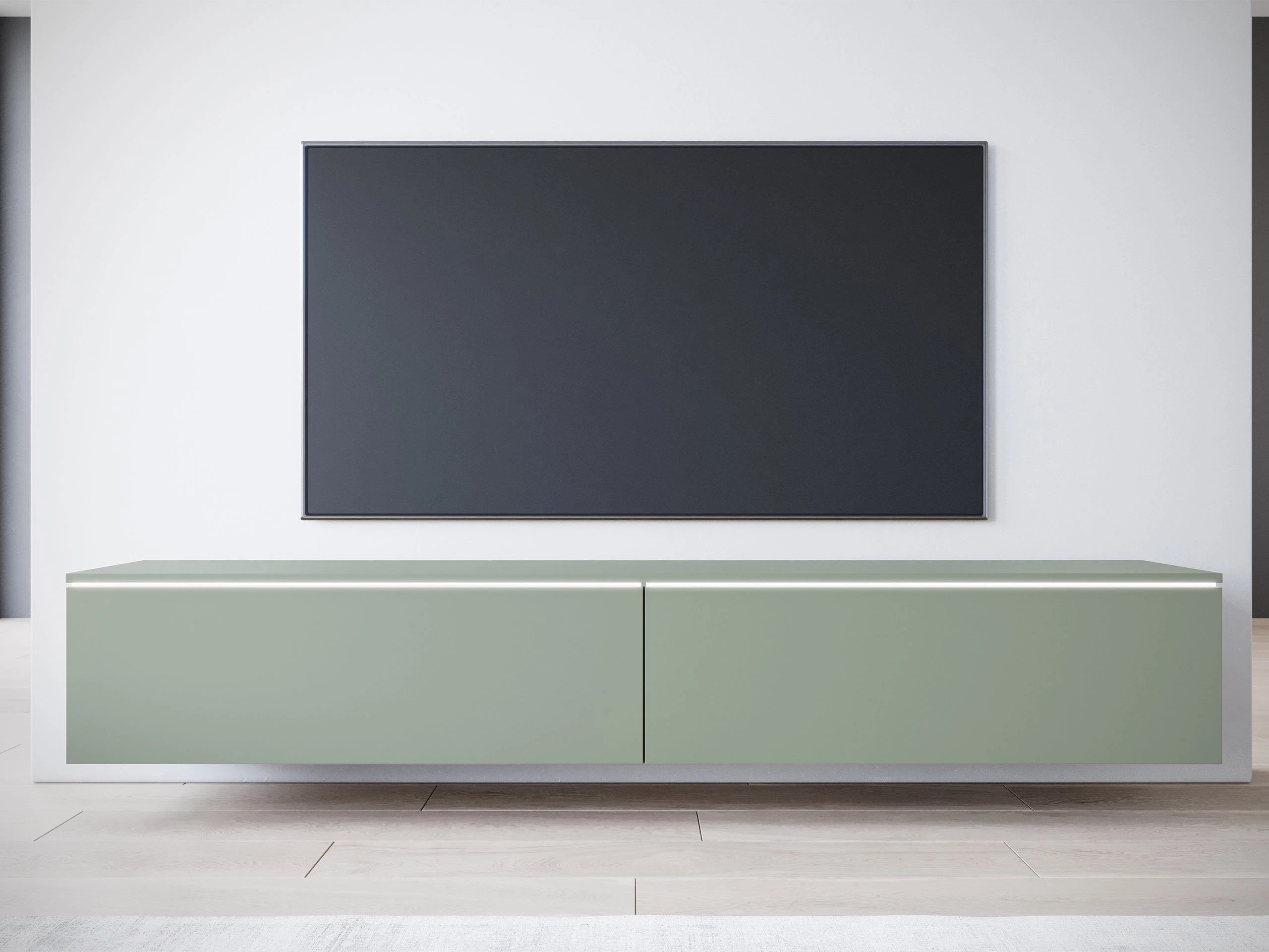 Meuble TV Sarasota 121 (Vert poussiéreux)