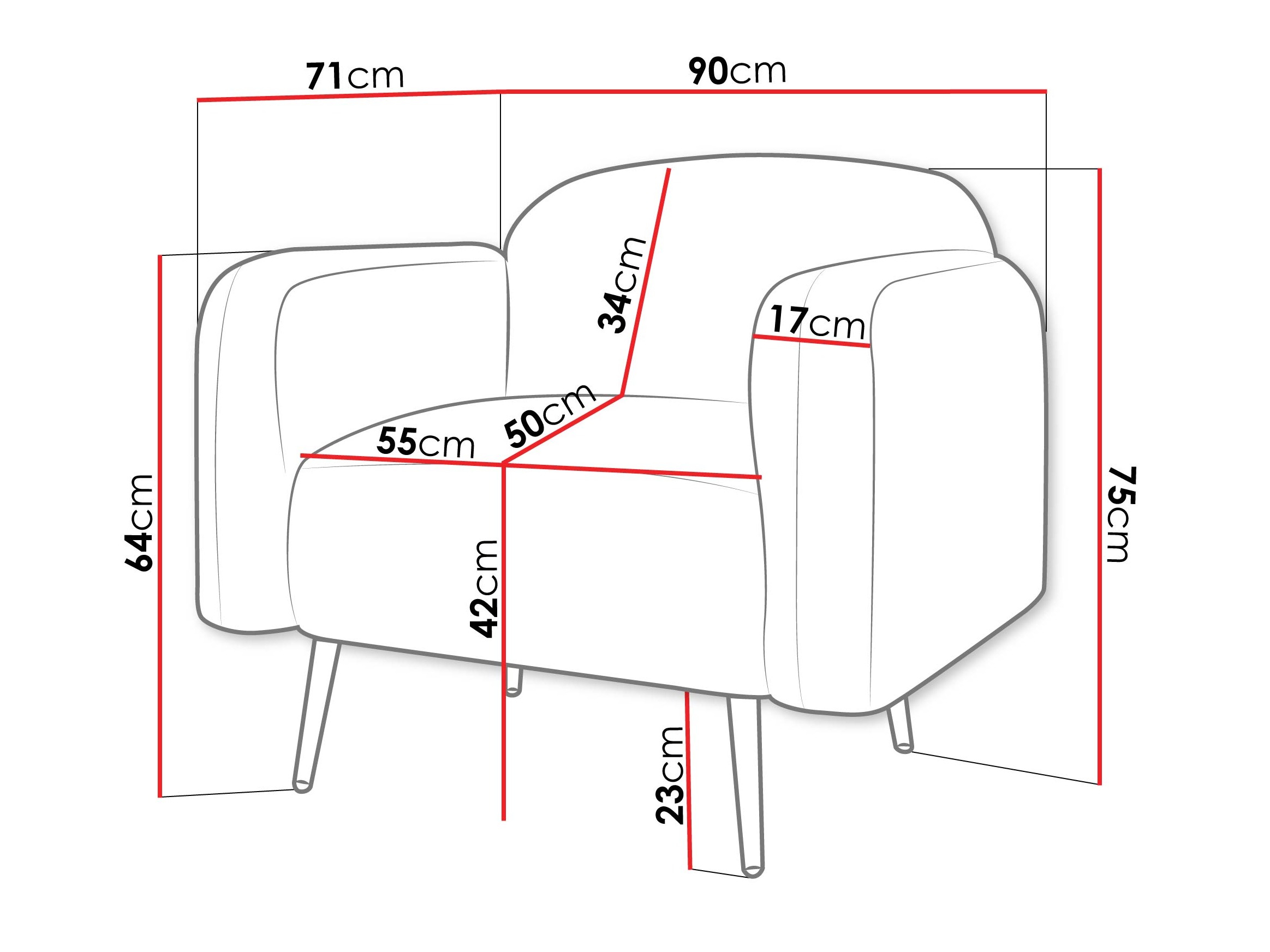 Fauteuil Comfivo Beatitudo I (Uttario Velvet 2978)