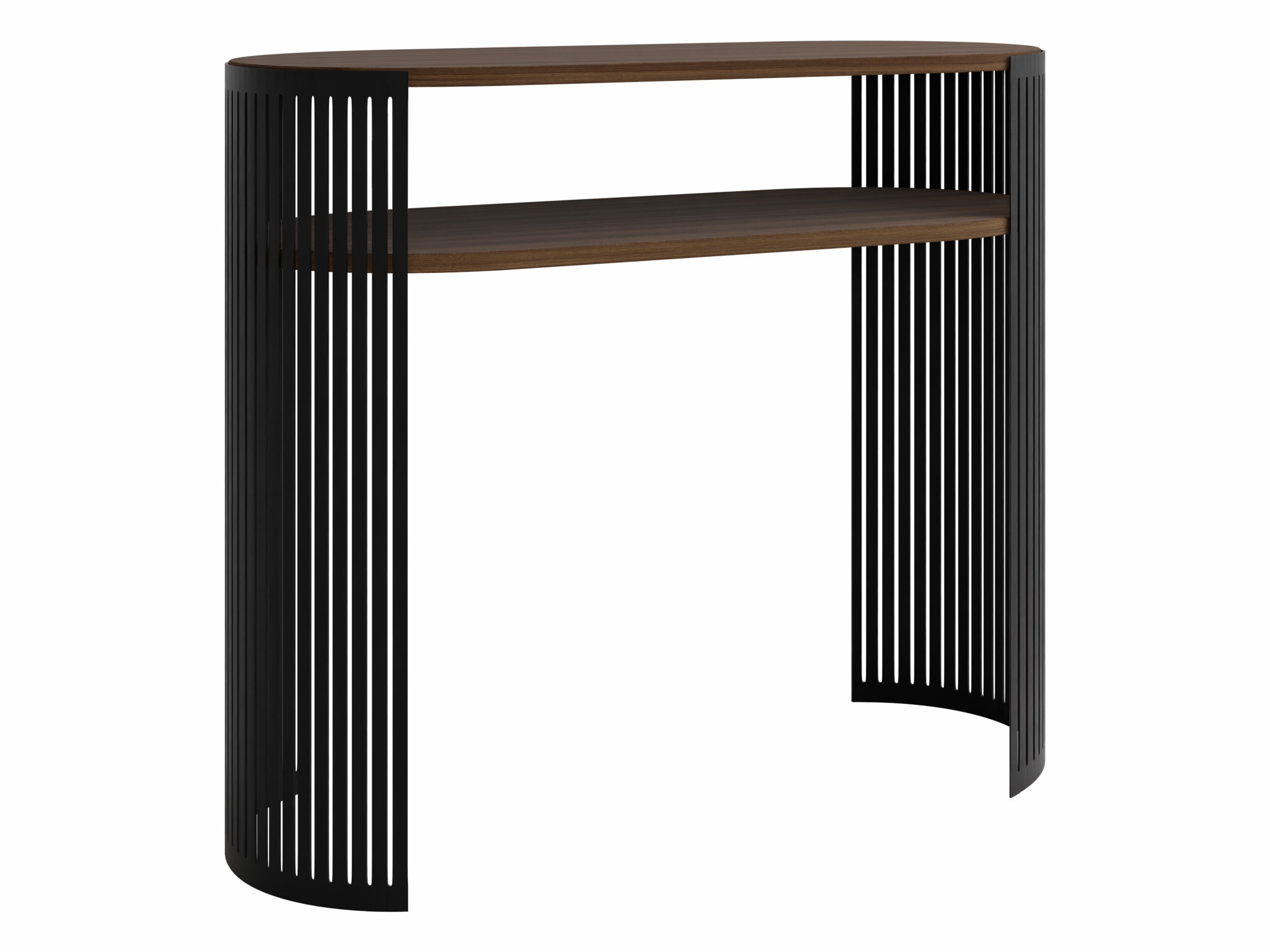 Console Civer (Noir + Noyer)