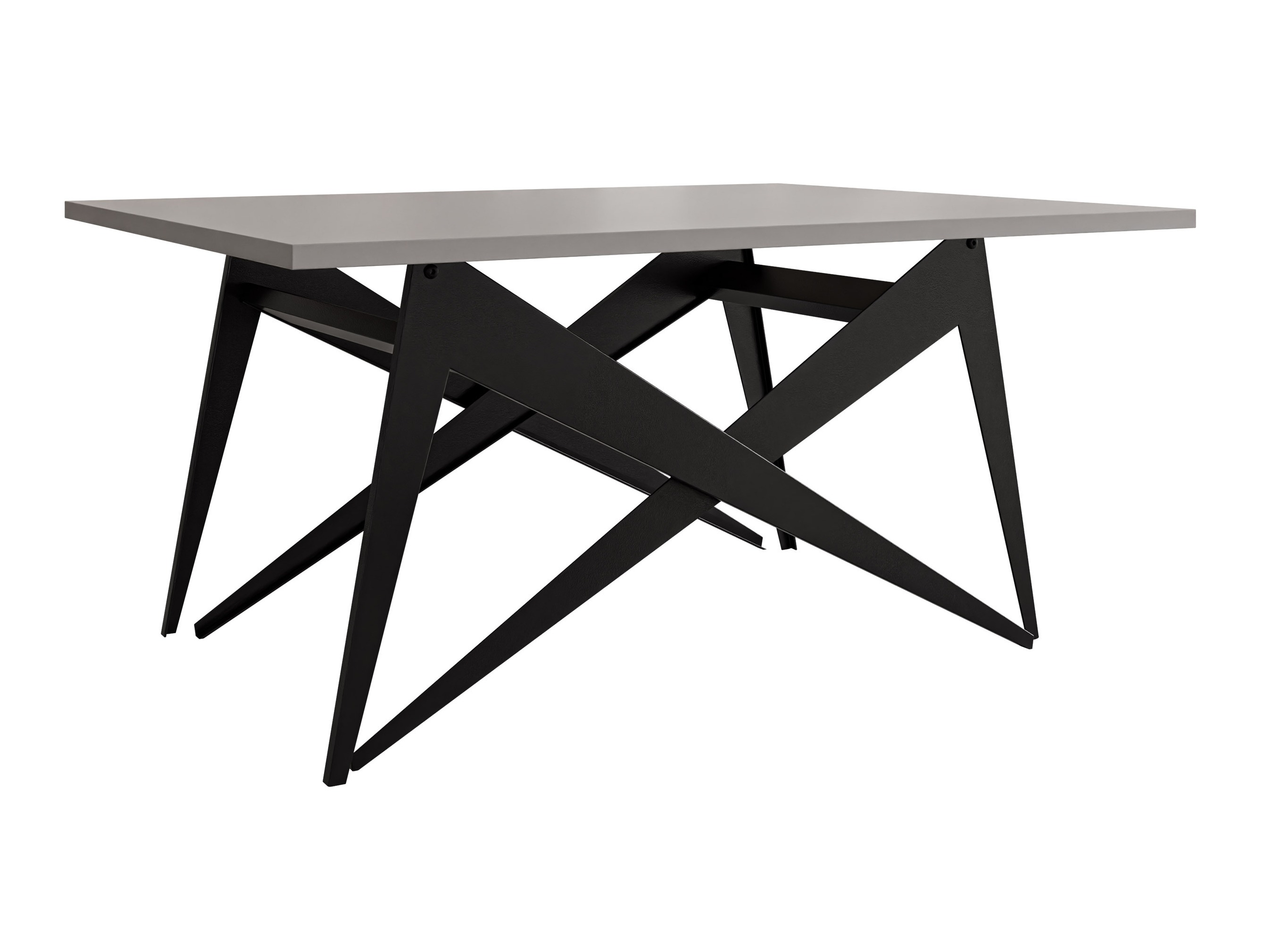 Transforming table basse Oswego 150 (Graphite + Noir)
