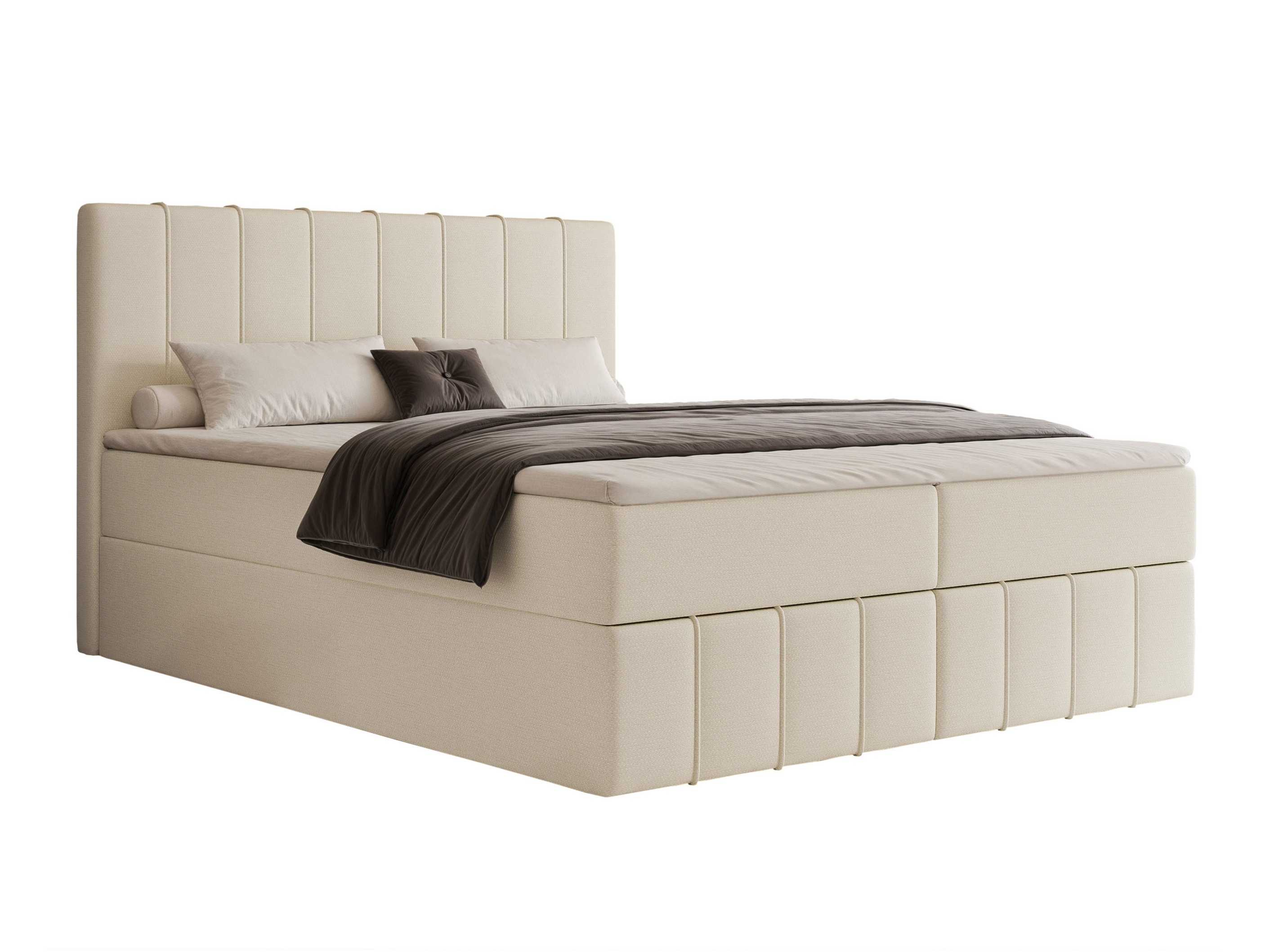 Lit boxspring Martinez 125 (Lumi 03)