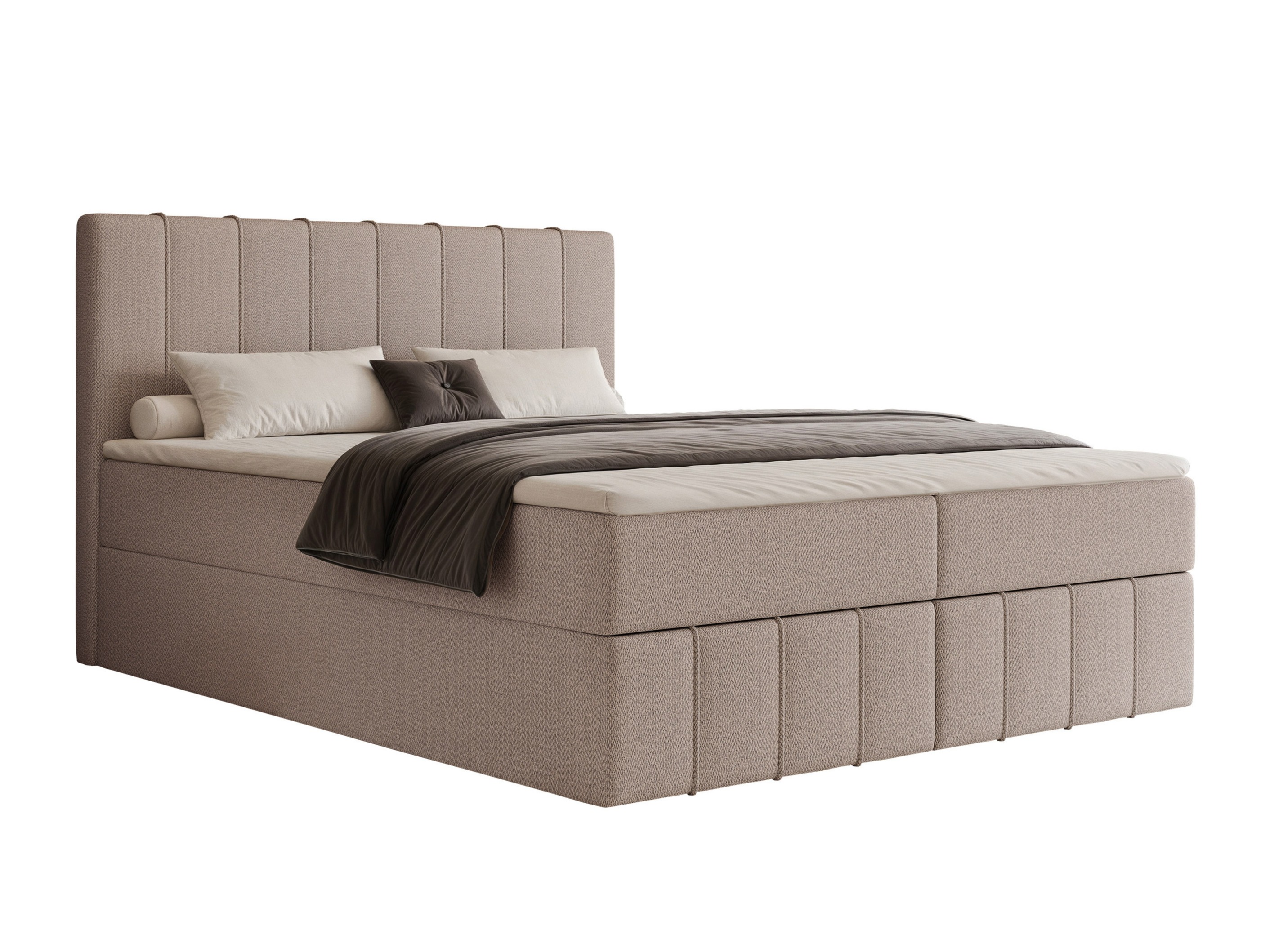 Lit boxspring Martinez 125 (Lumi 19)