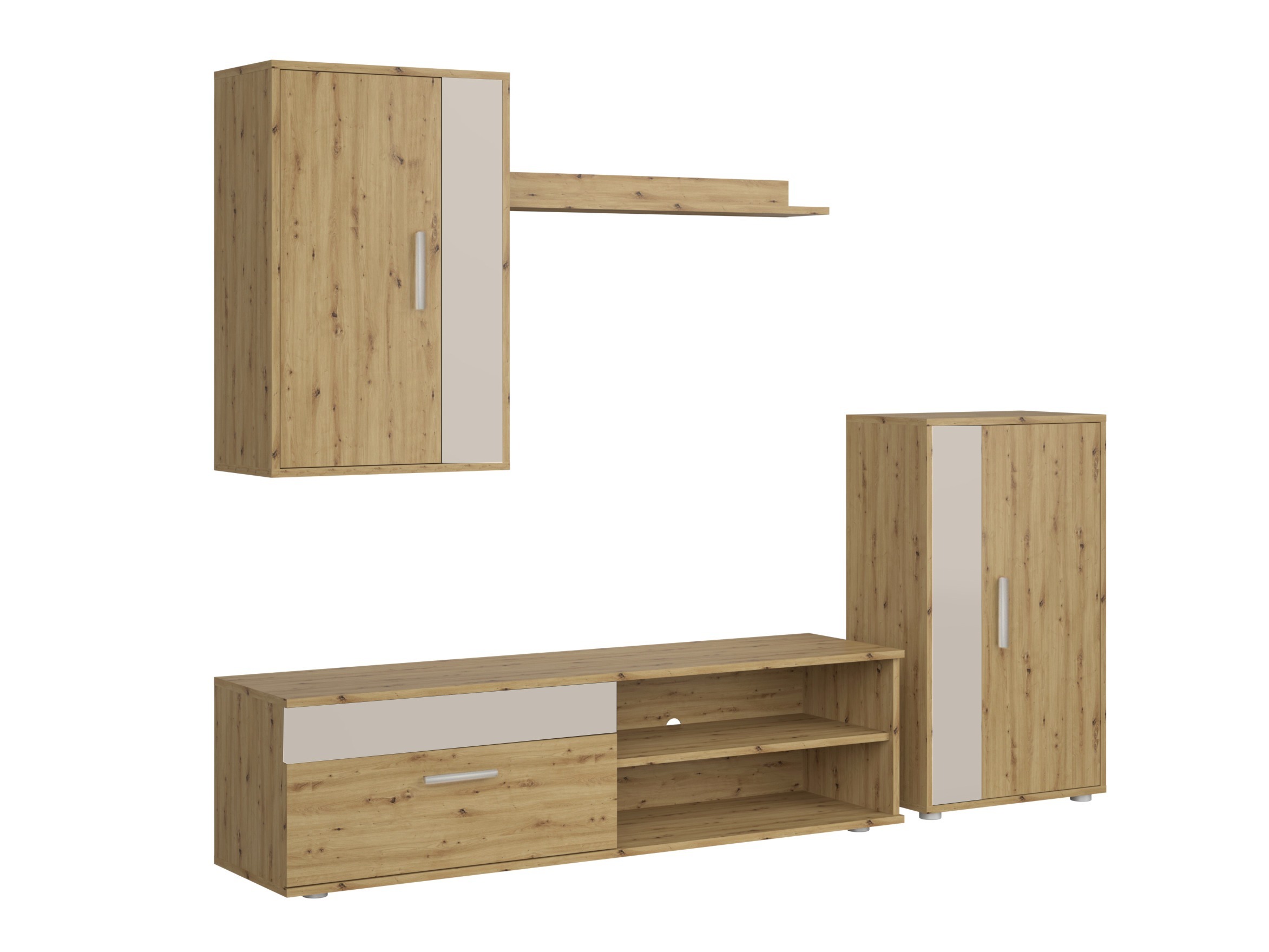 Ensemble de salon Houston 2087 (Chêne Artisan + Cachemire)