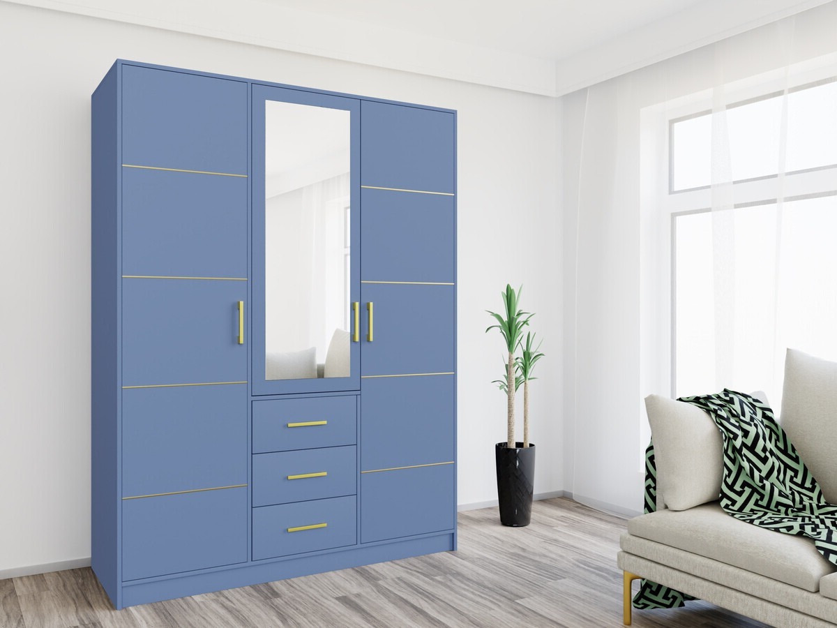 Armoire Dortivu 111 (Bleu)