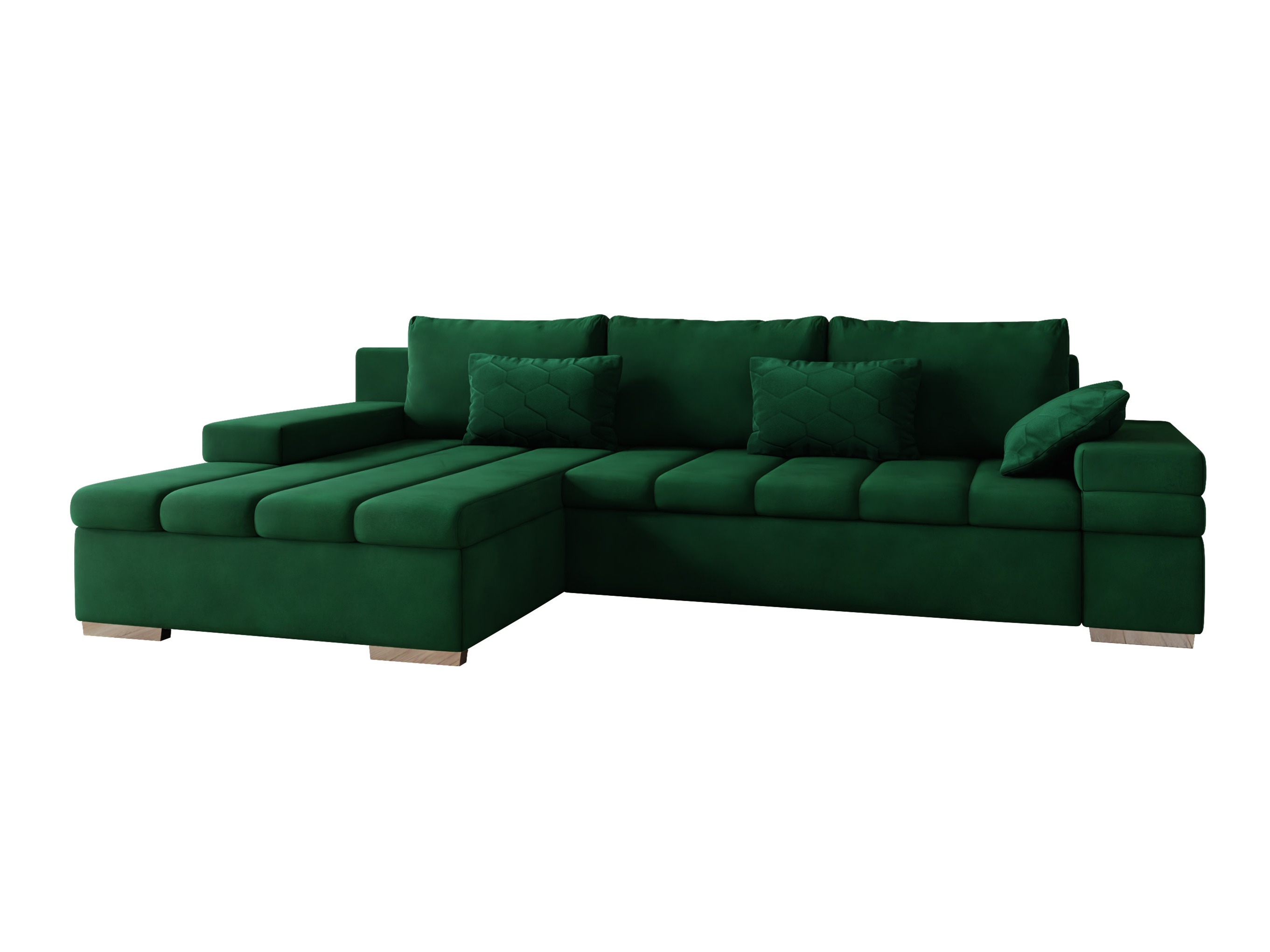 Canapé d'angle Comfivo Olivetum II (Uttario Velvet 2951 + Magic Velvet Pik 2225)