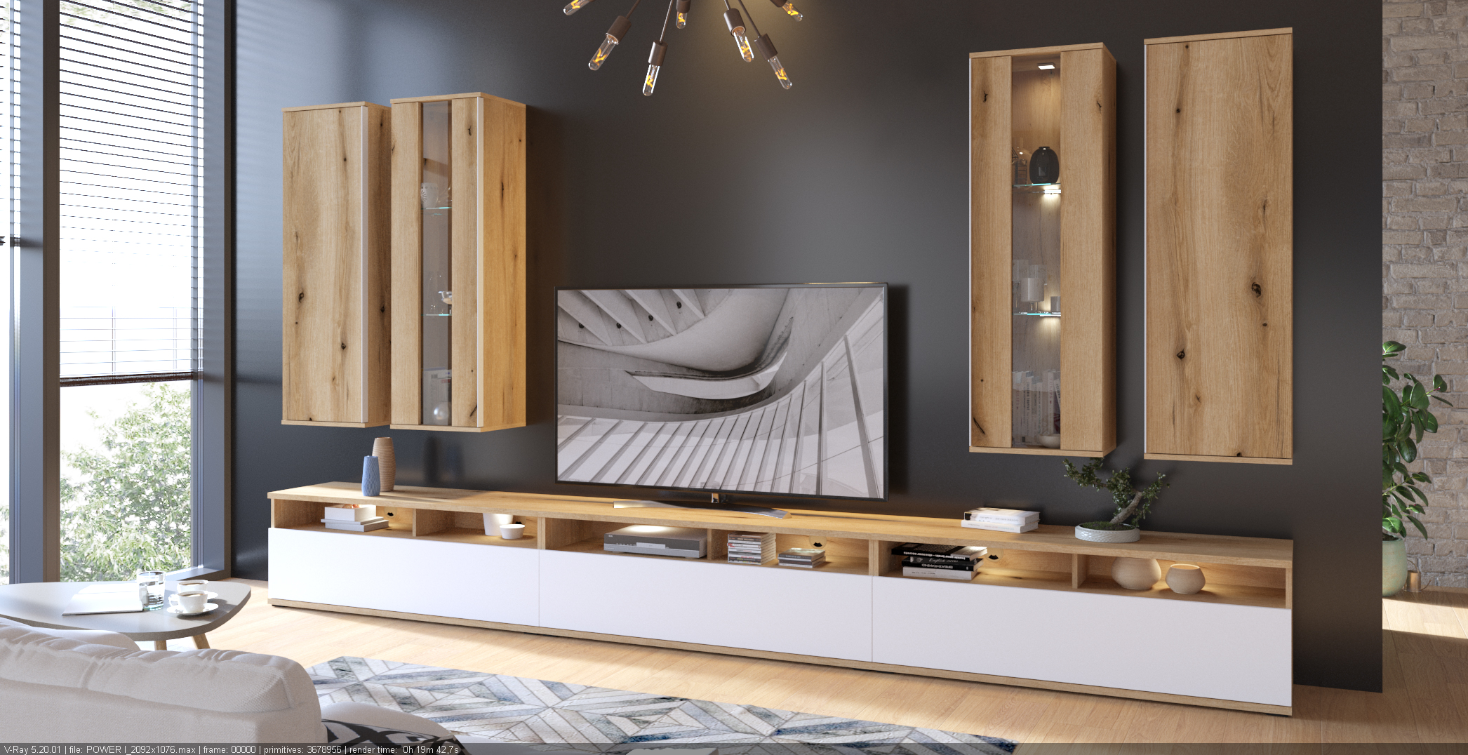 Armoire murale Ontario 184