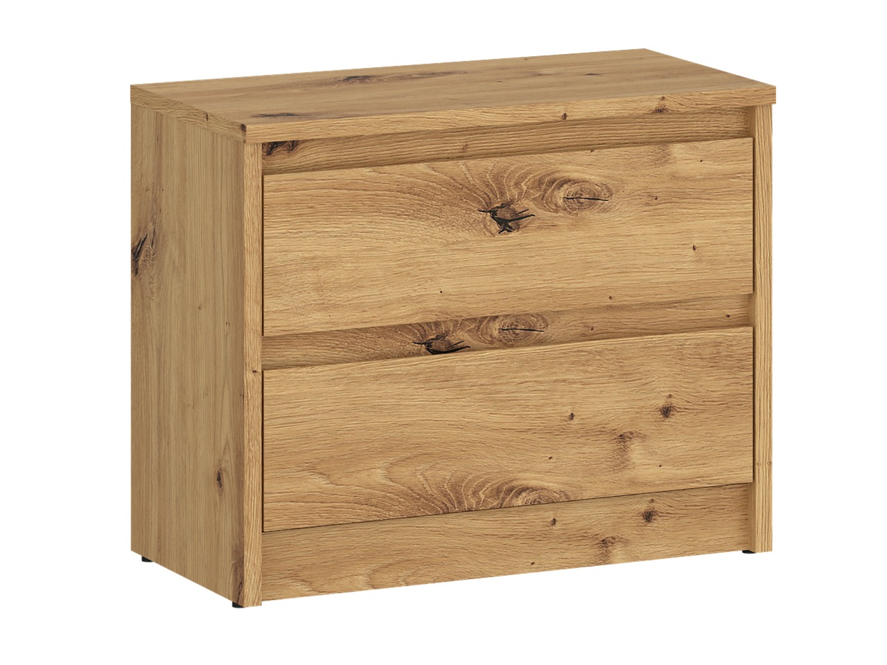 Table de chevet Ontario 197 (Chêne Artisan)