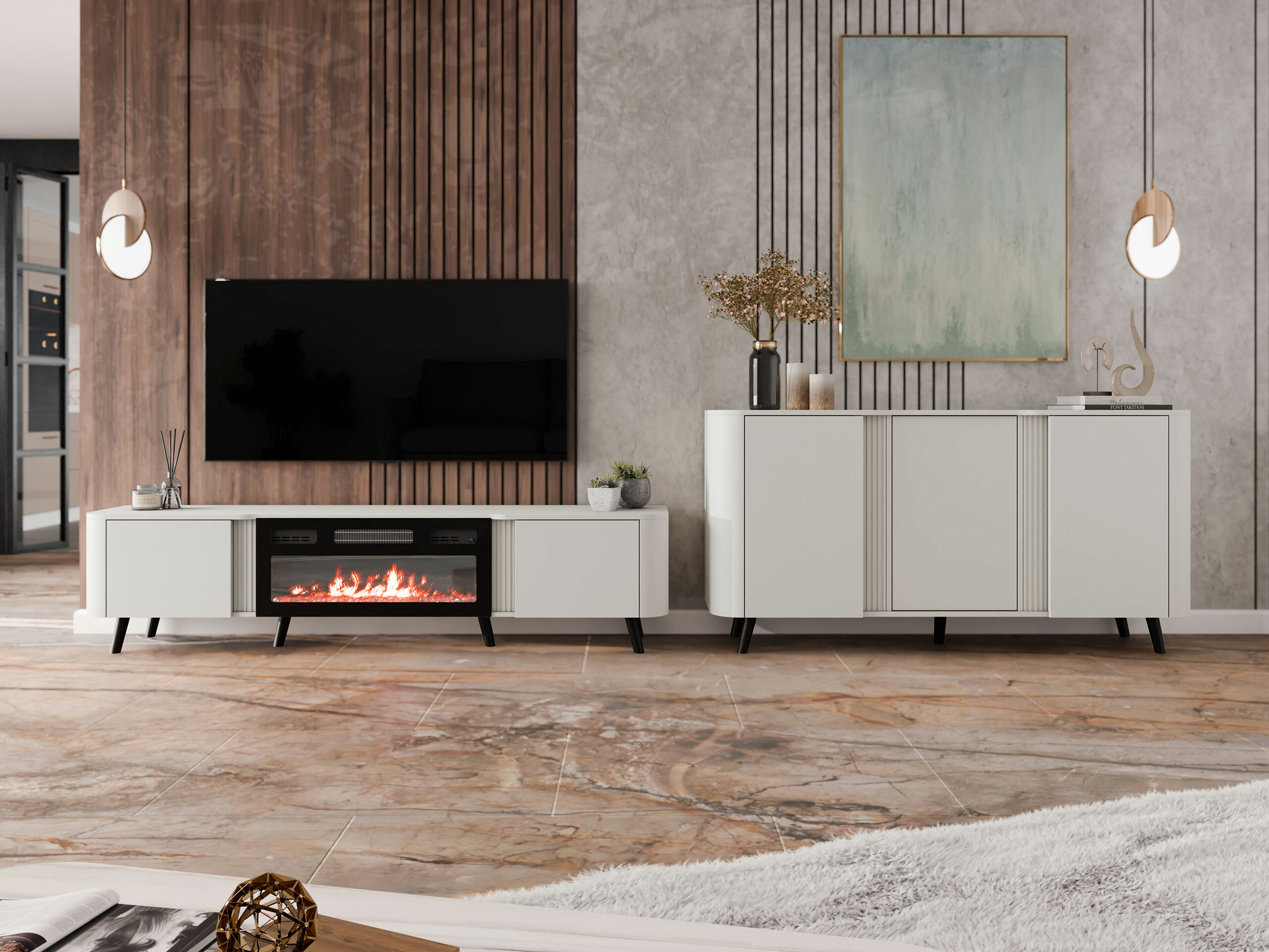 Buffet Modus (Cachemire + Noir)