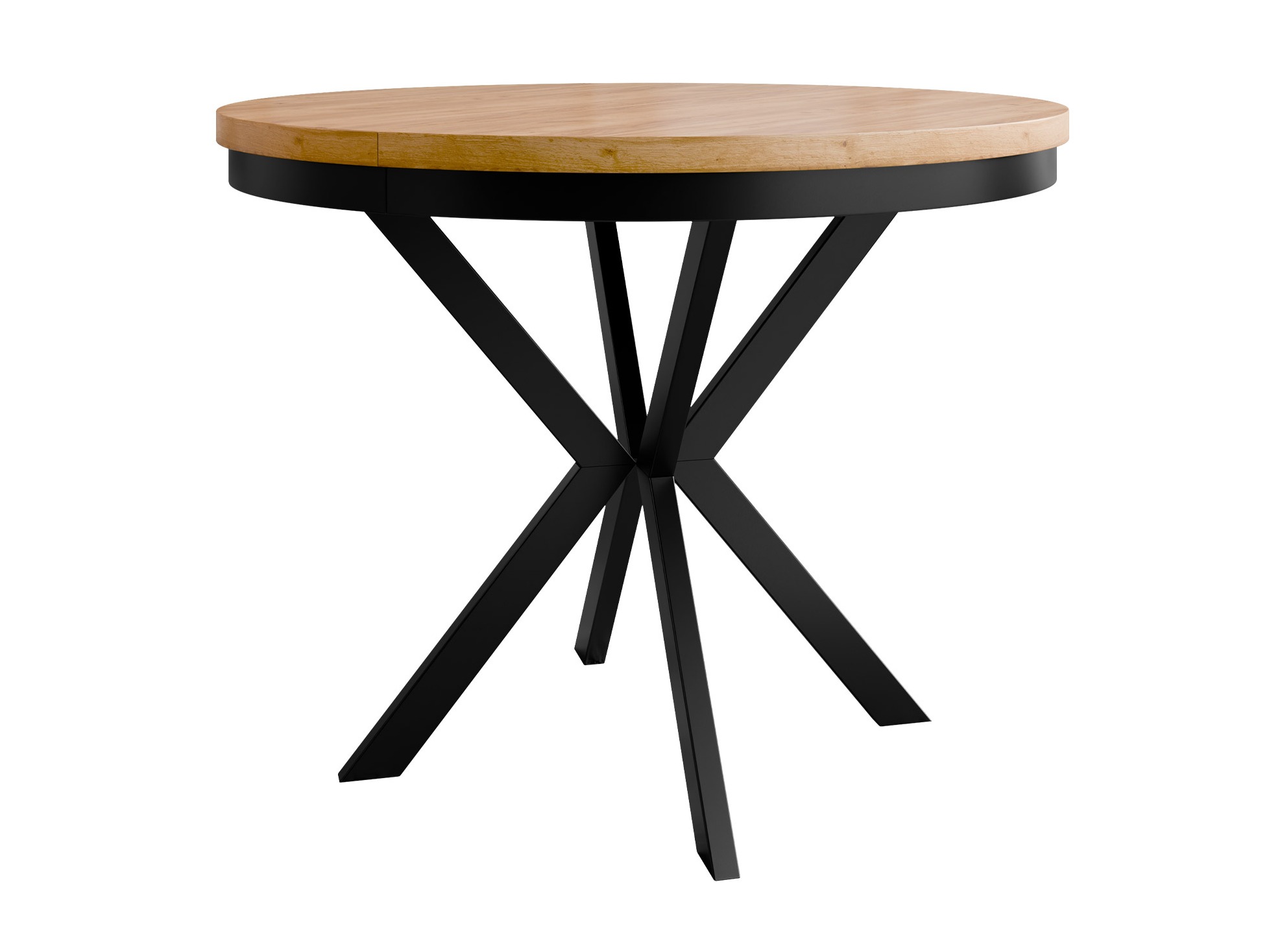 Table Oswego 155 (Chêne doré artisanal)