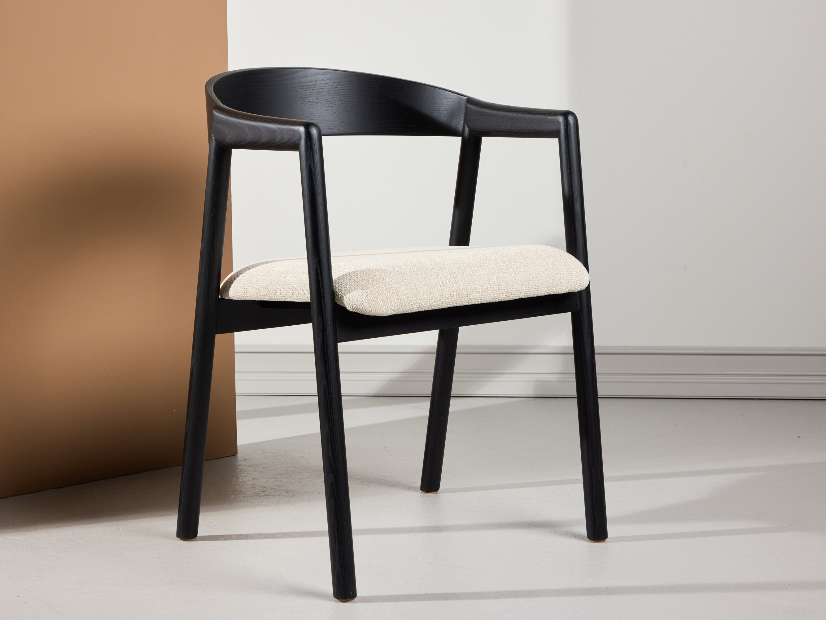 Chaise Dallas 4939 (Noir + Beige)