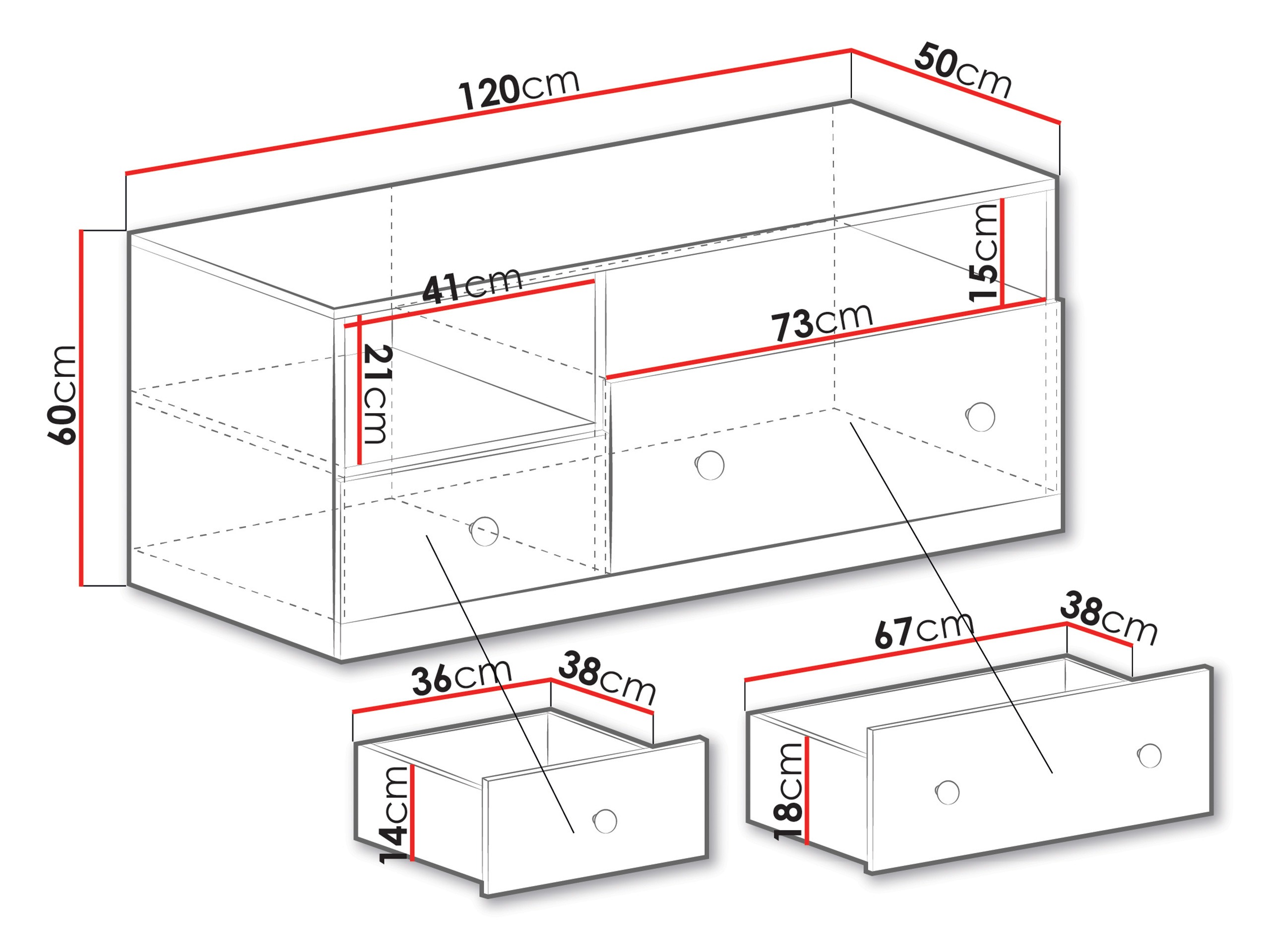 Meuble TV Tesmonu 110