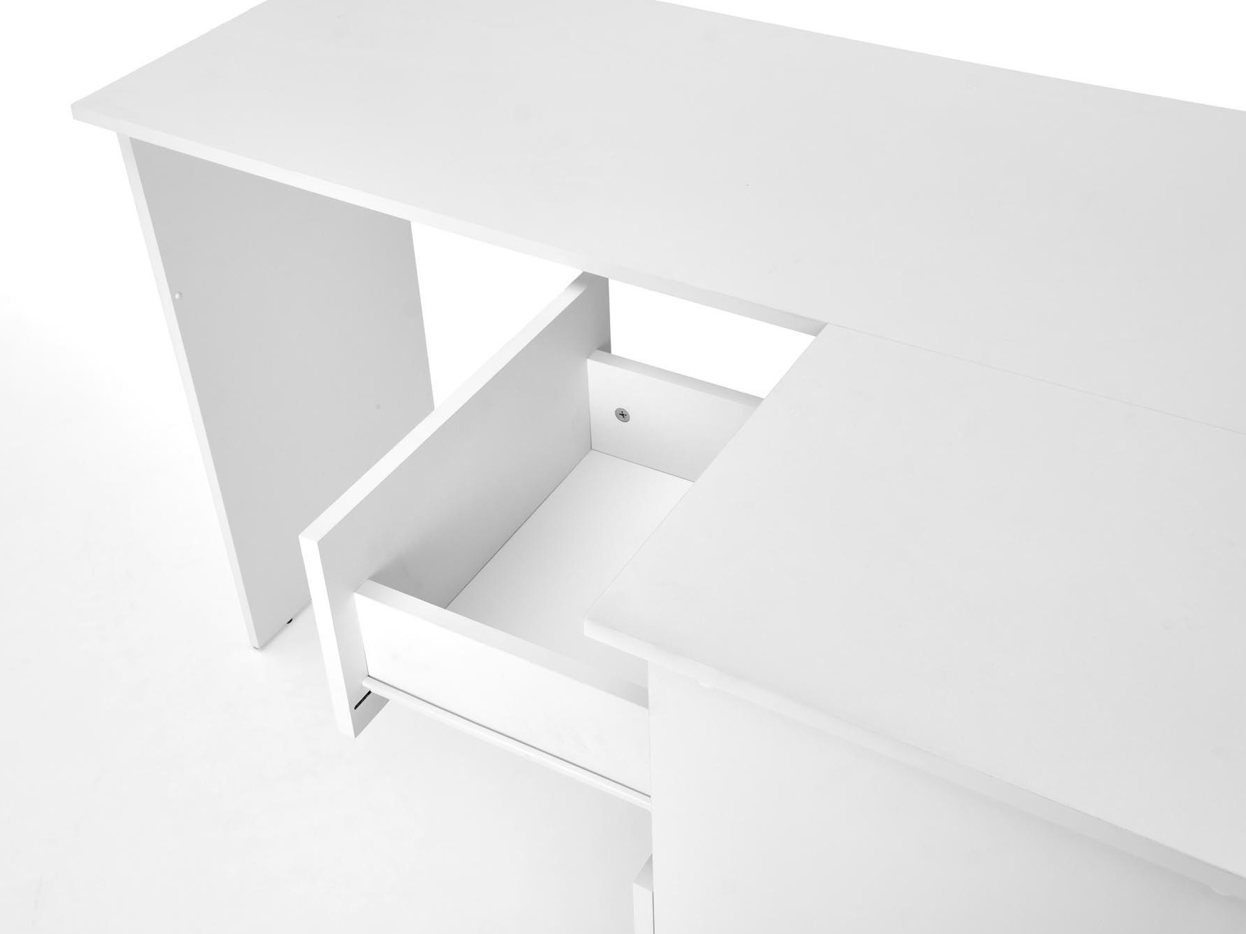 Bureau d'angle Houston 1950 (Blanc)