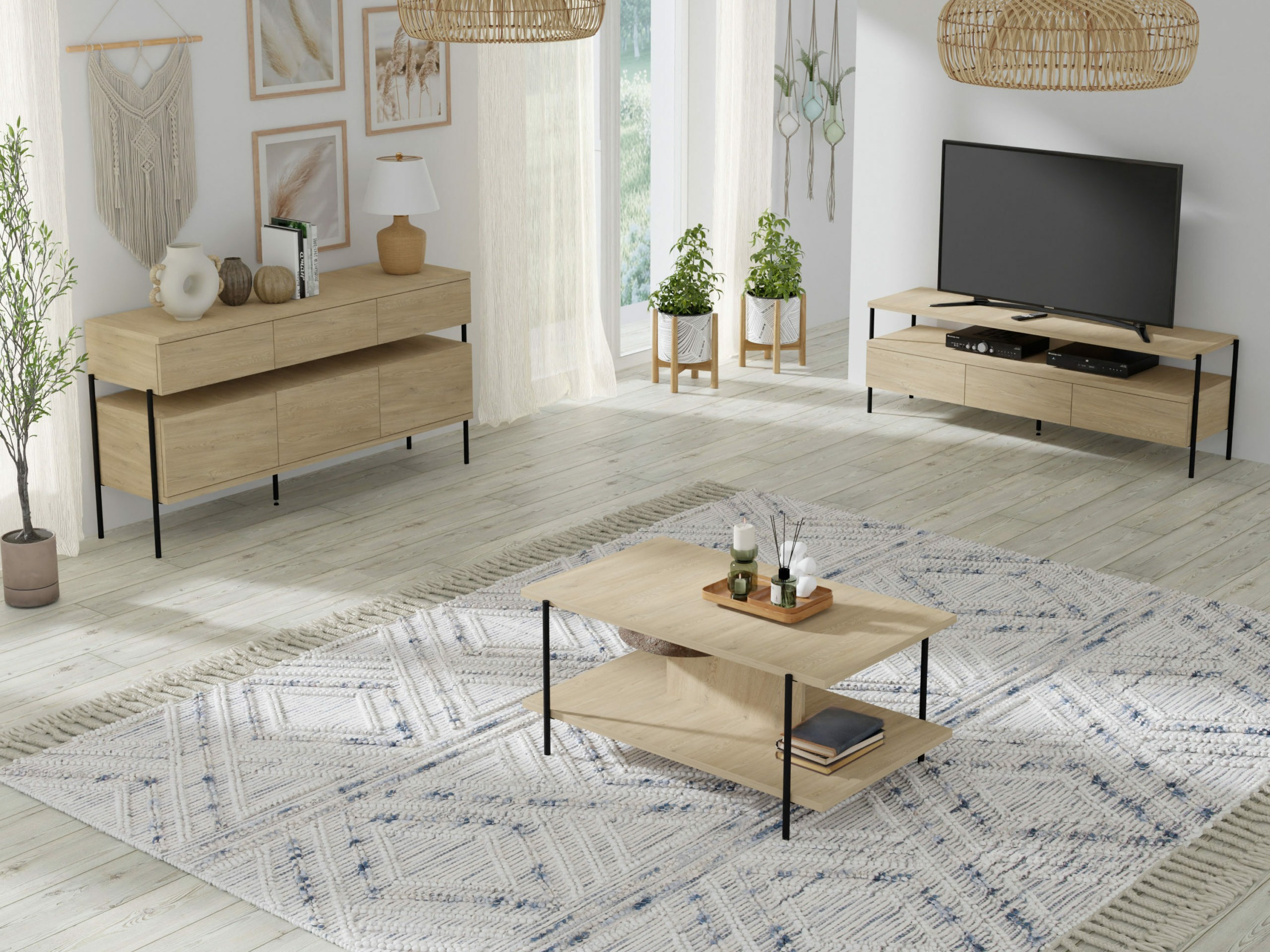 Ensemble de salon Buffalo 209