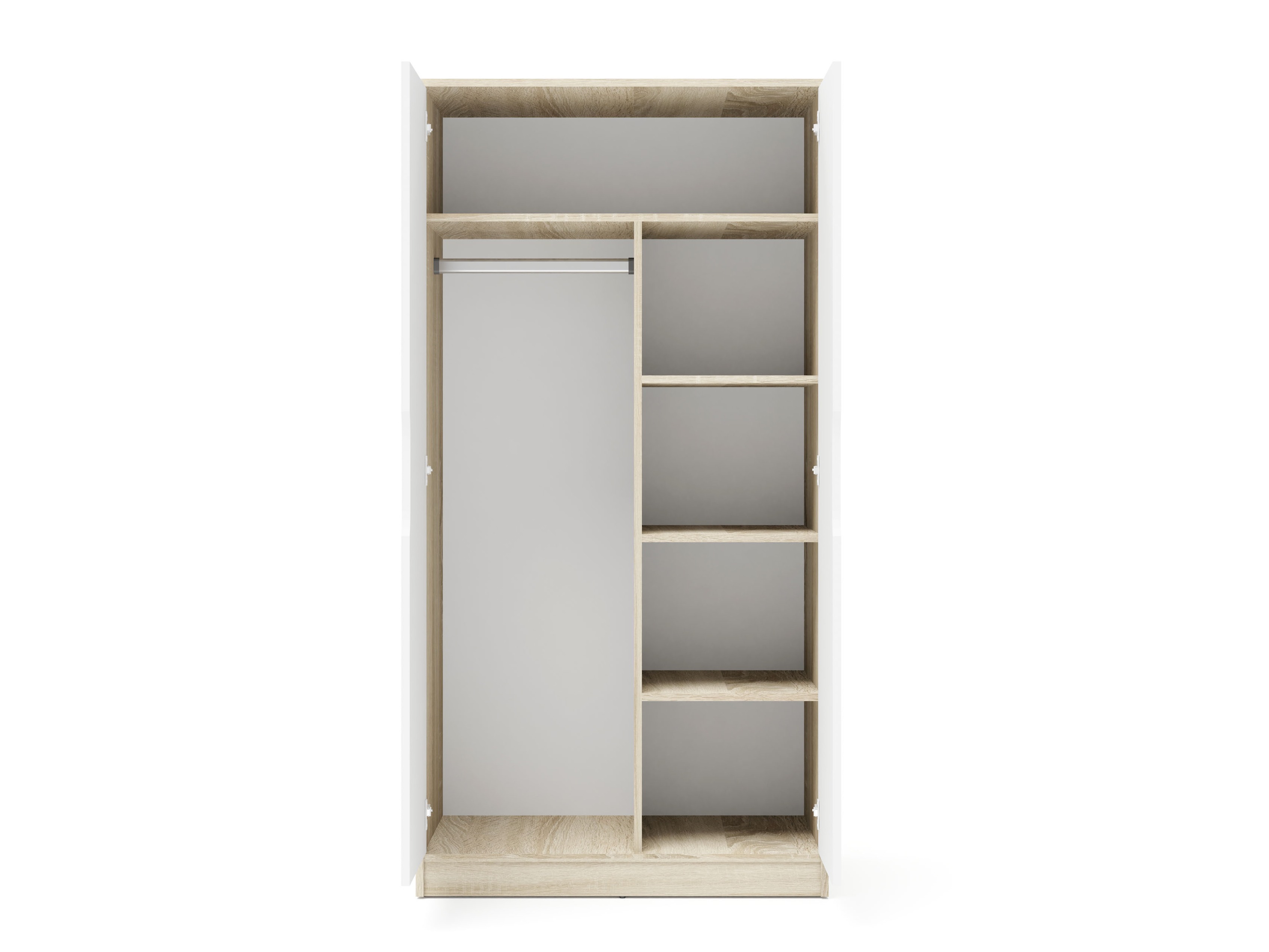 Chambre enfant complète Elitenu 104 (Sonoma chêne + Blanc)