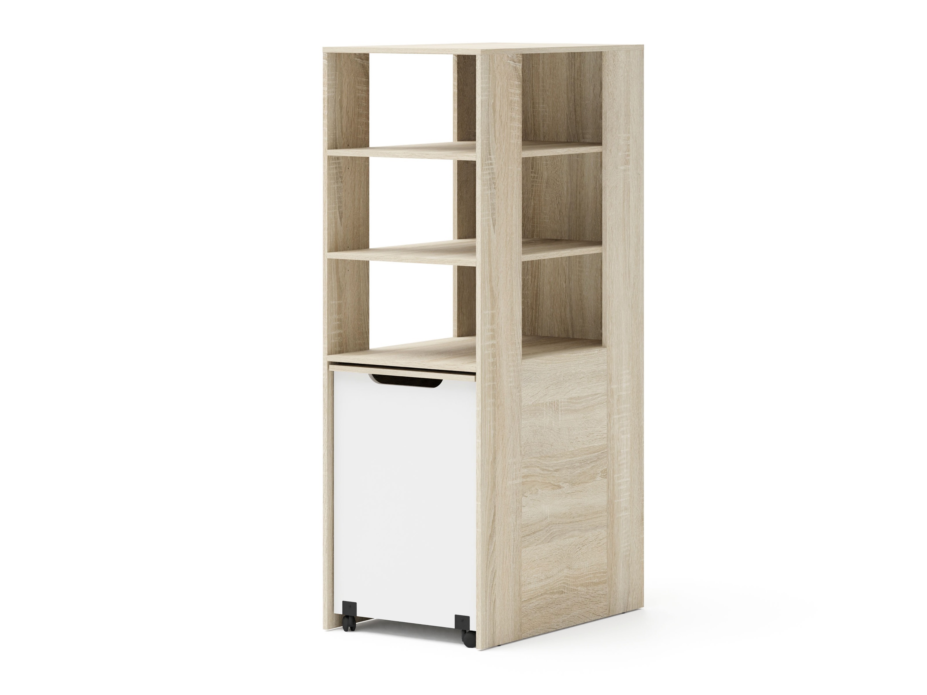 Chambre enfant complète Elitenu 104 (Sonoma chêne + Blanc)