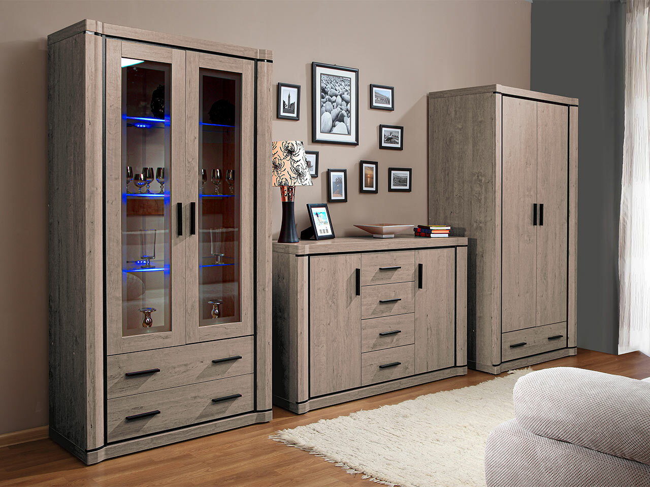 Armoire Lorelie 118 (Truffe chêne)