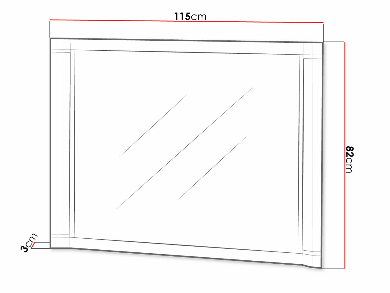 Miroir Lorelie 108 (Truffe chêne)