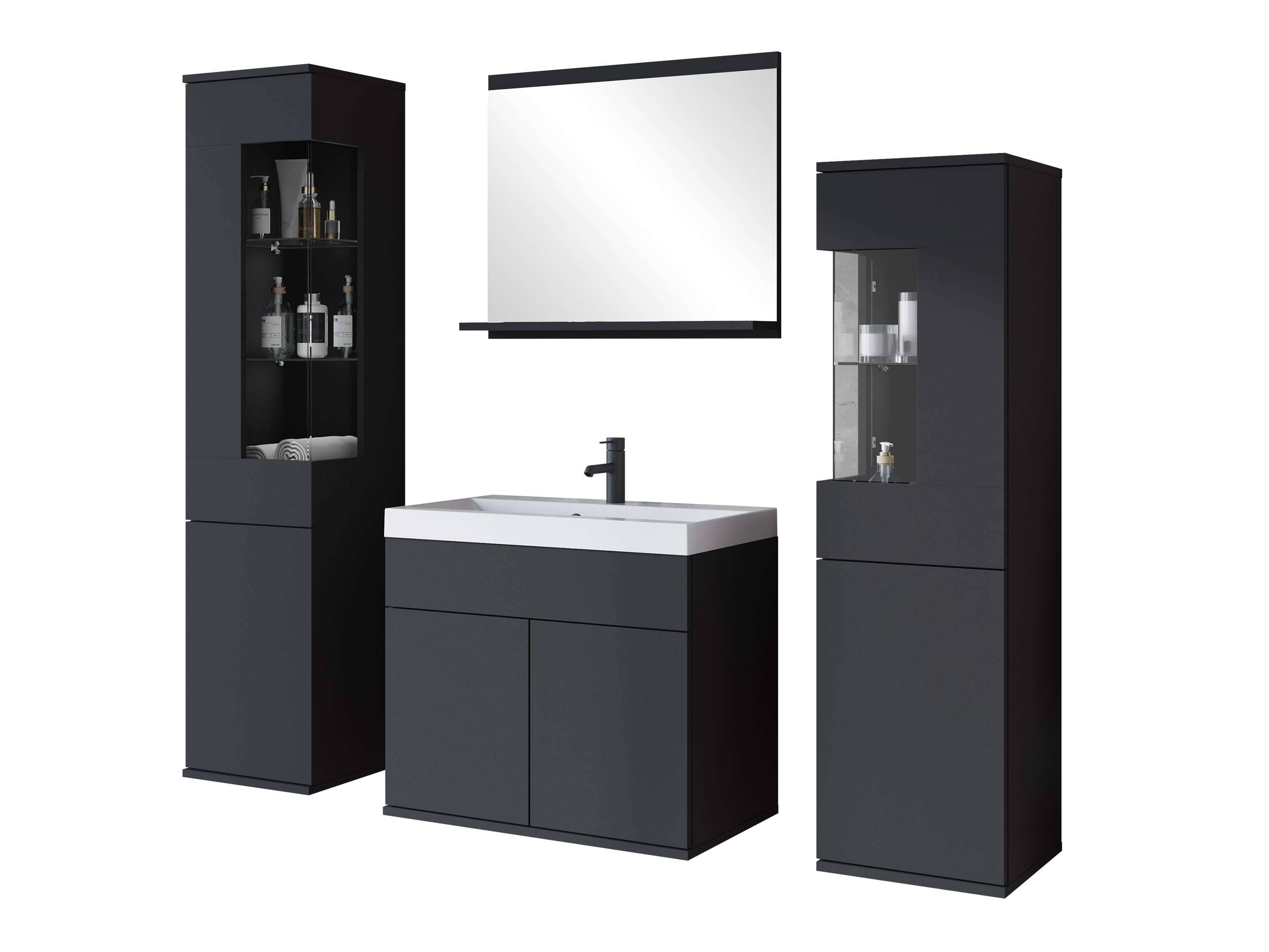 Ensemble de salle de bain Sarasota 194 (Graphite)