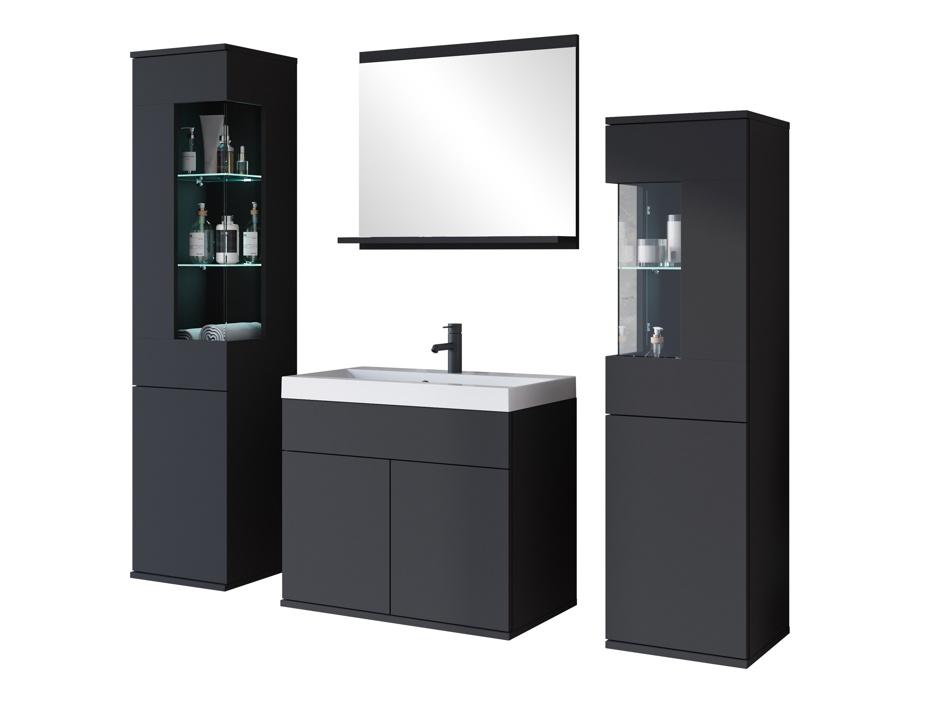 Ensemble de salle de bain Sarasota 194 (Graphite)