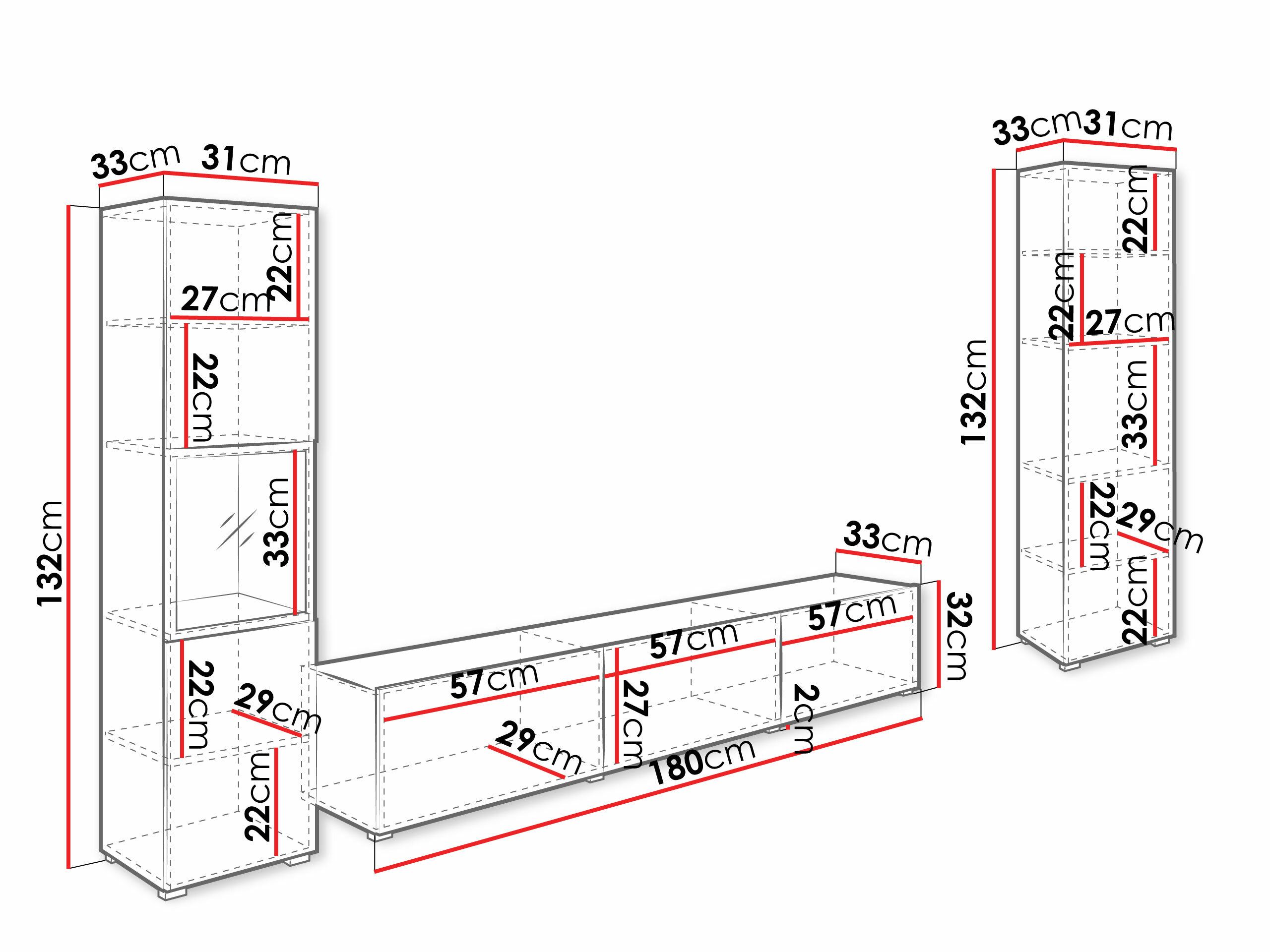 Ensemble de salon Sarasota 193 (Graphite)