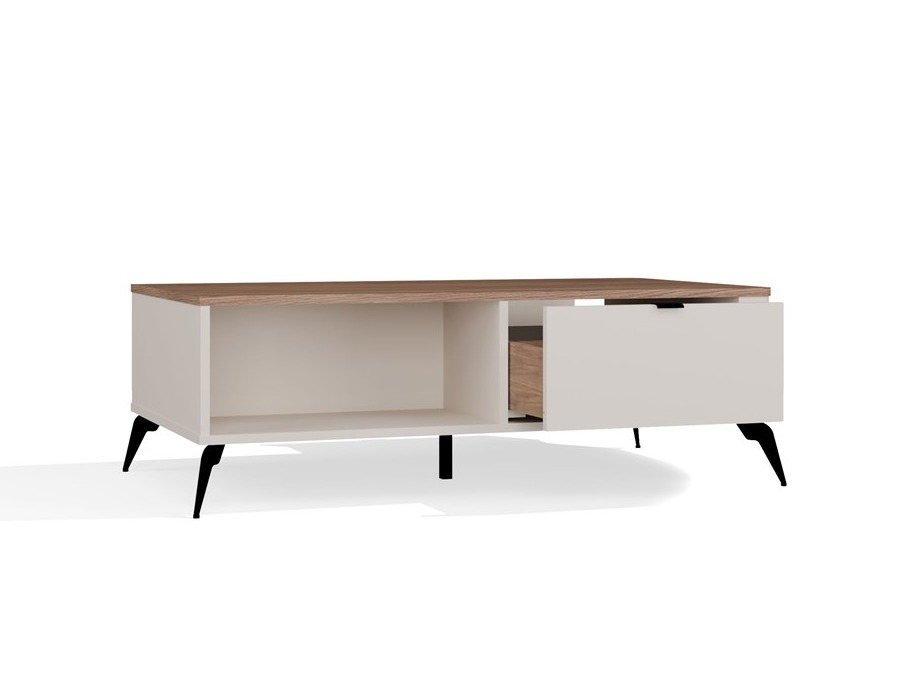 Table basse Soavie 107 (Cachemire + Chêne)