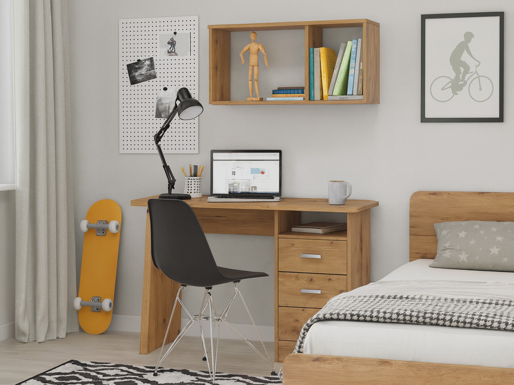 Bureau Ontario 204 (Chêne Artisan)