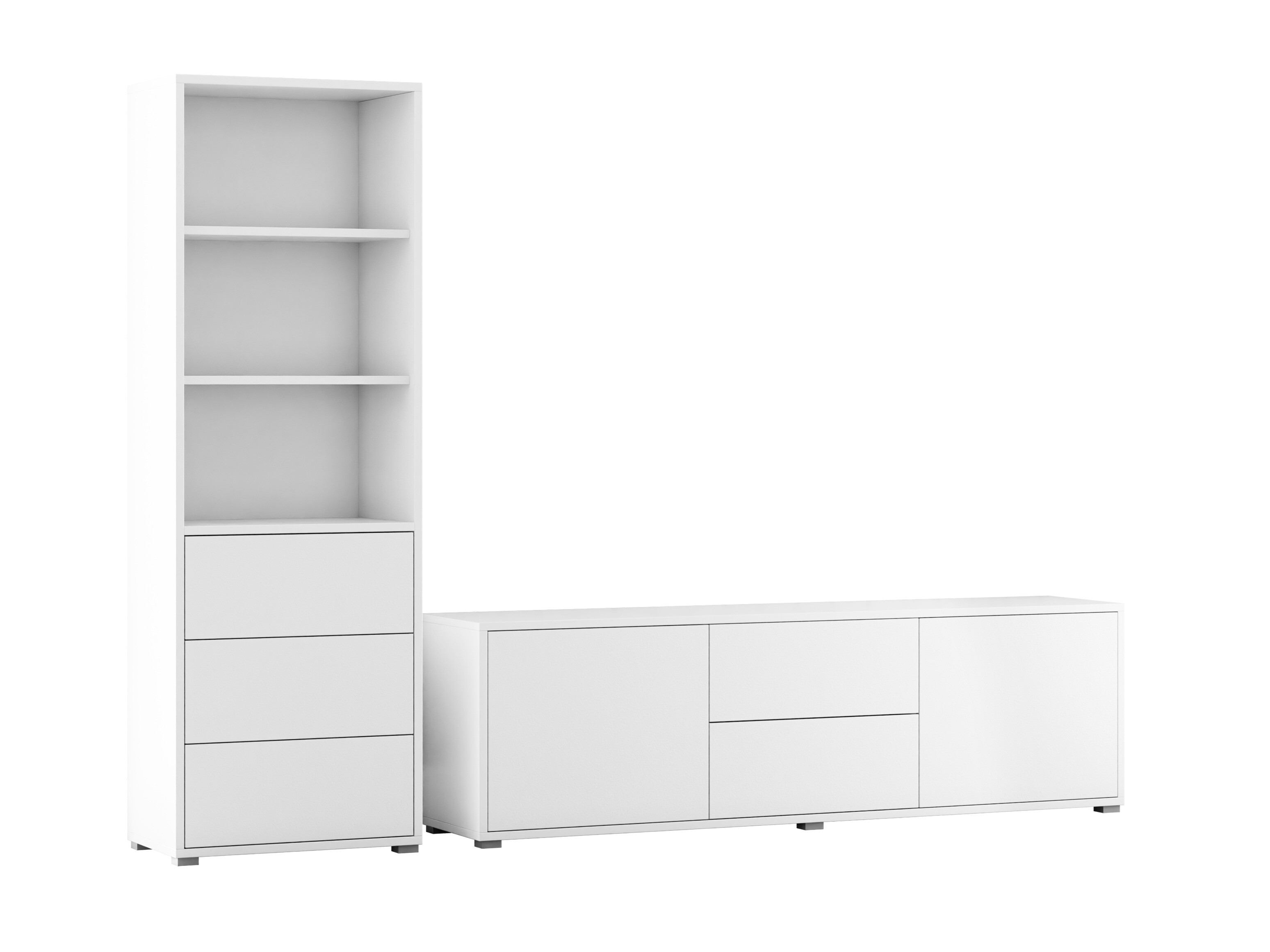 Ensemble de salon Comfivo Tutela IV (Blanc)