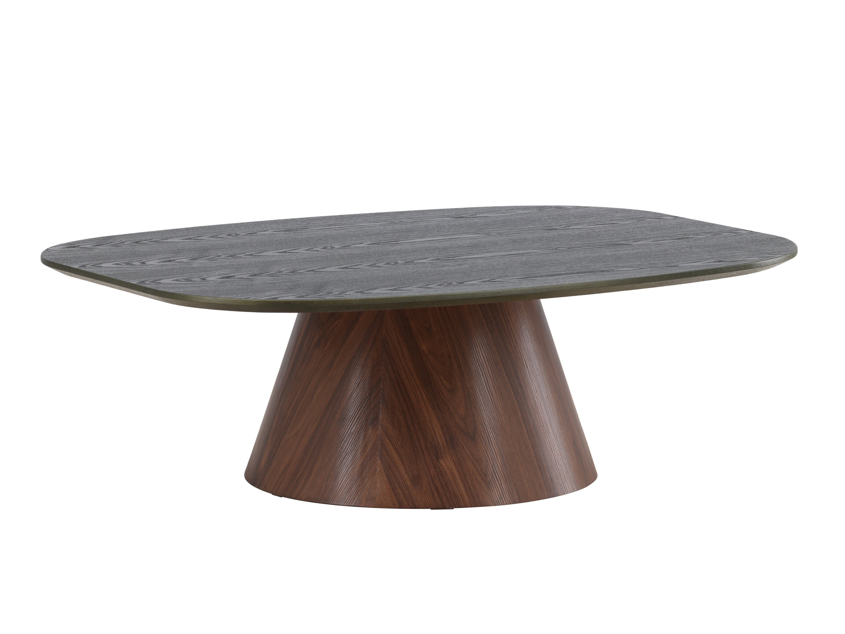Table basse Dallas 4976 (Vert foncé + Marron)