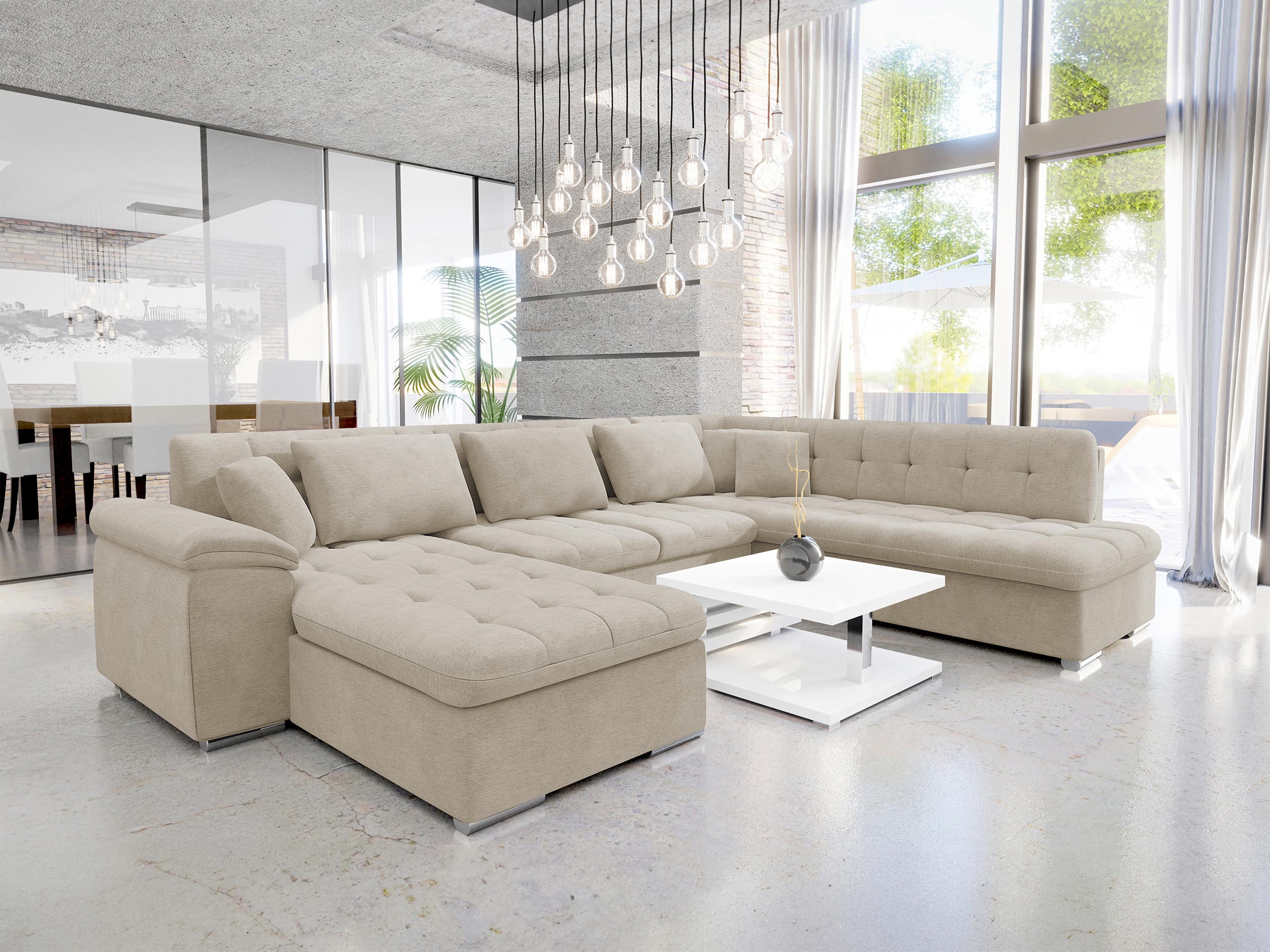 Canapé d'angle Comfivo Gemma (Gauche)