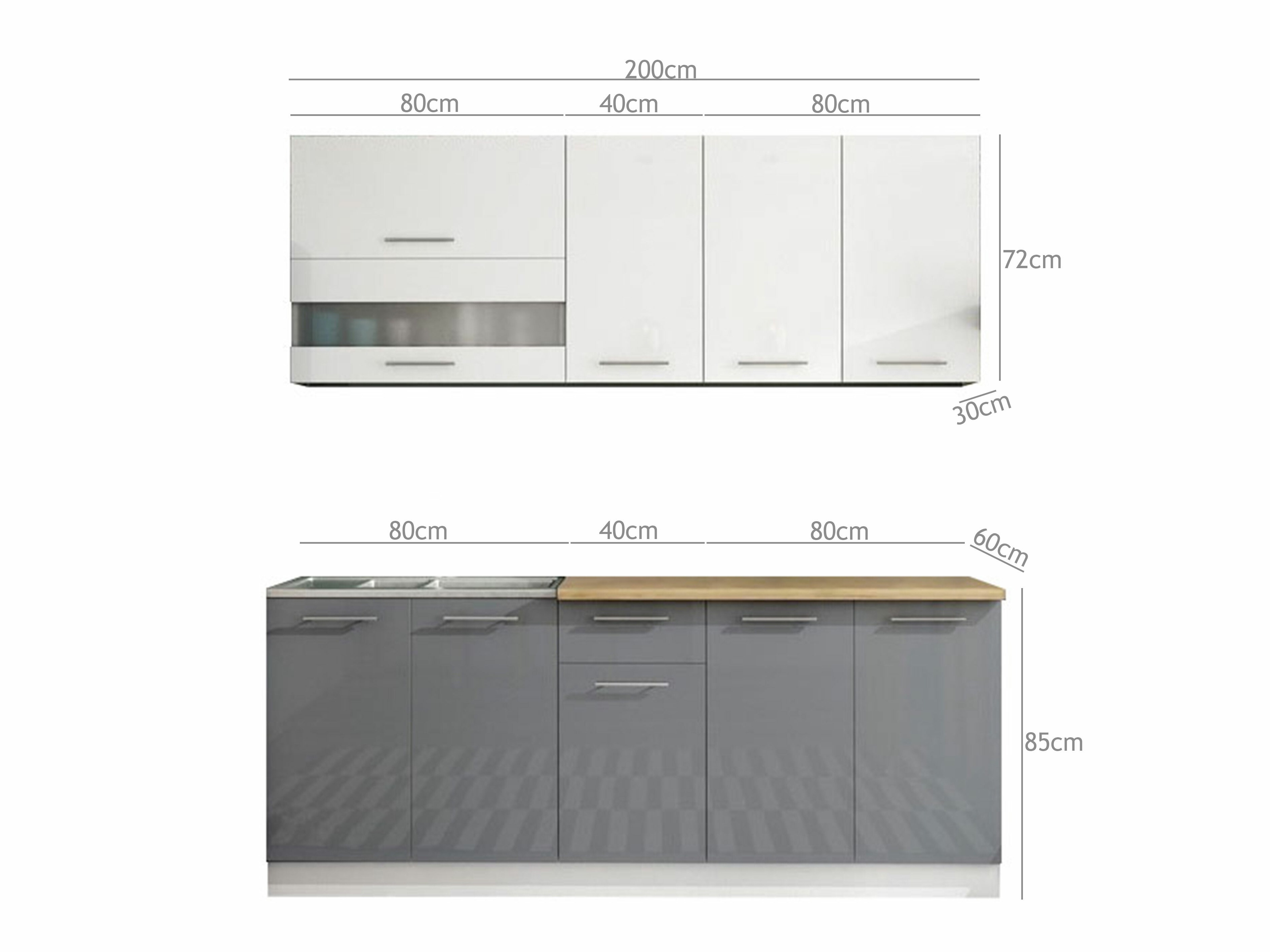 Cuisine complète modulaire Tiffa Mix 102