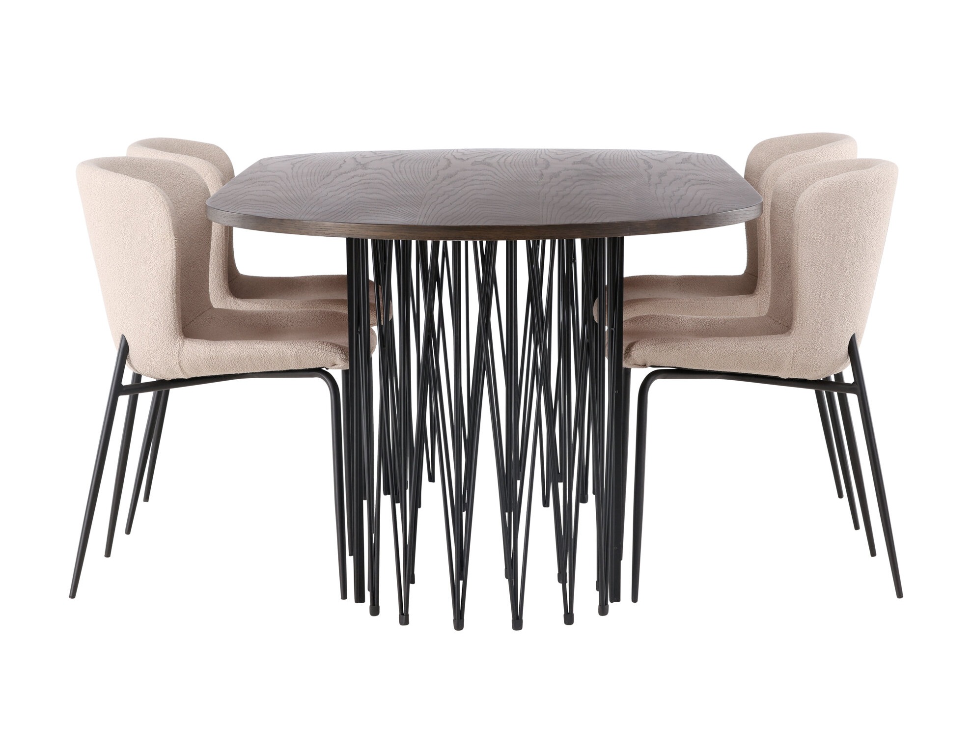 Salle à manger complète Dallas 5065 (Beige)