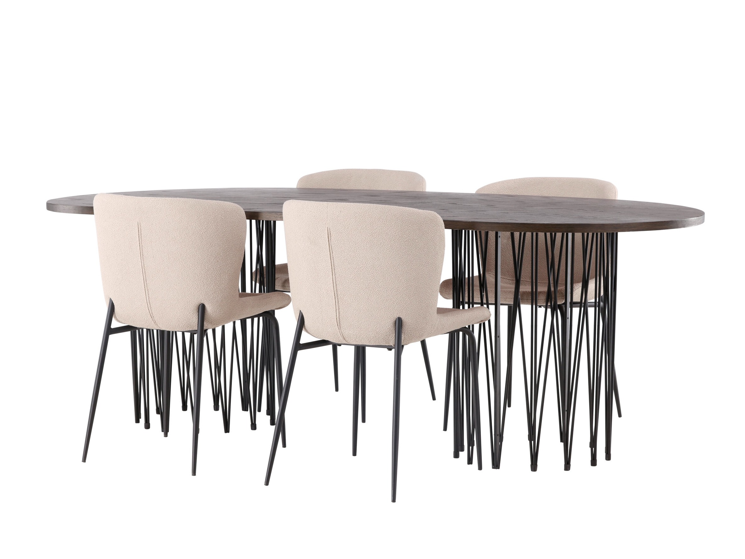 Salle à manger complète Dallas 5065 (Beige)