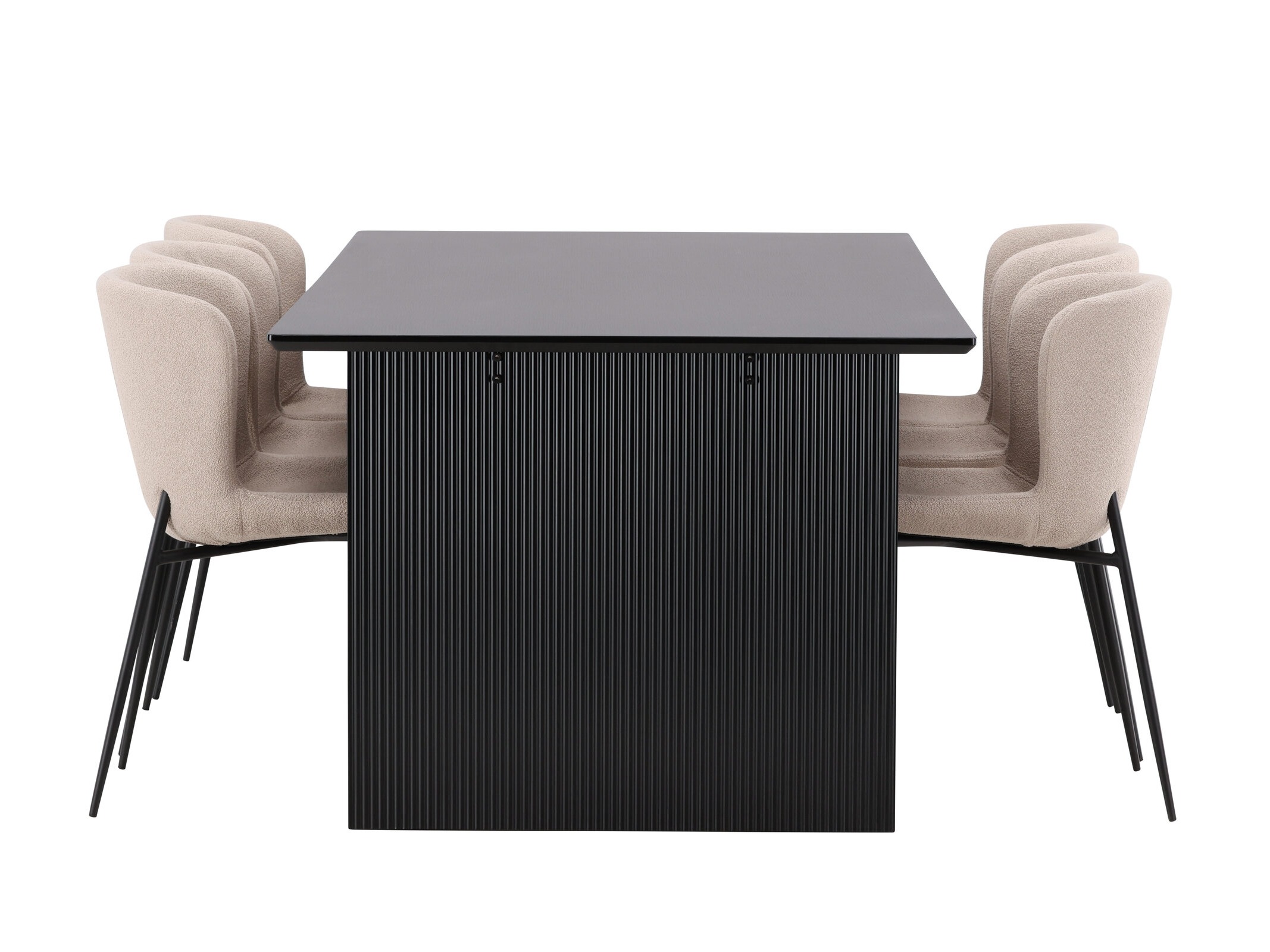 Salle à manger complète Dallas 5066 (Beige)