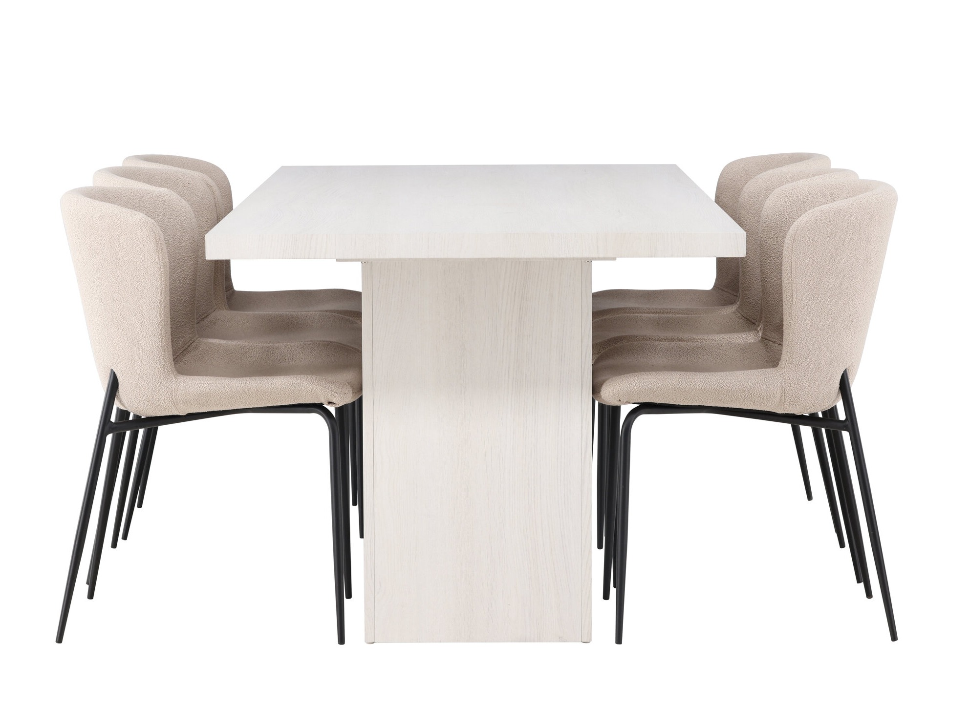 Salle à manger complète Dallas 5080 (Beige)