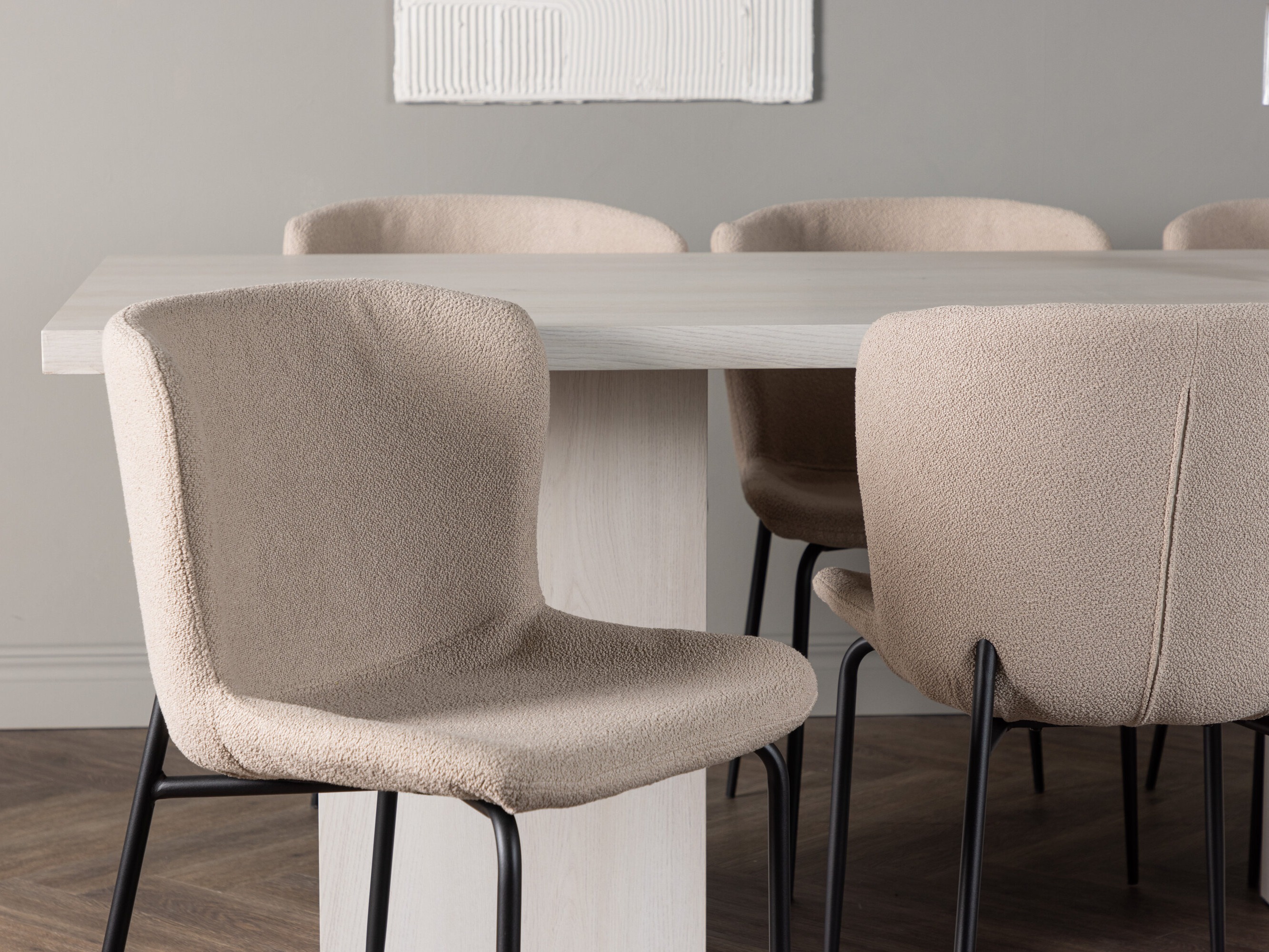 Salle à manger complète Dallas 5080 (Beige)