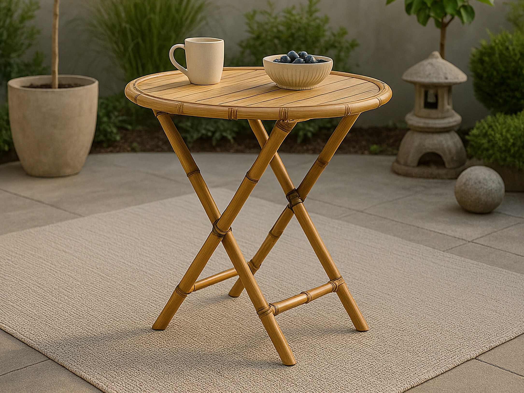Table de jardin Mernolu 102
