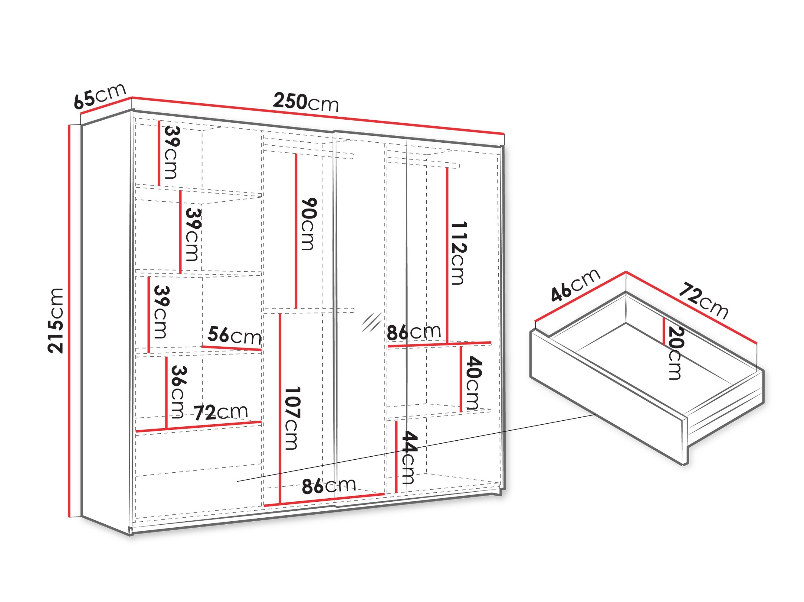 Armoire Honolulu 268