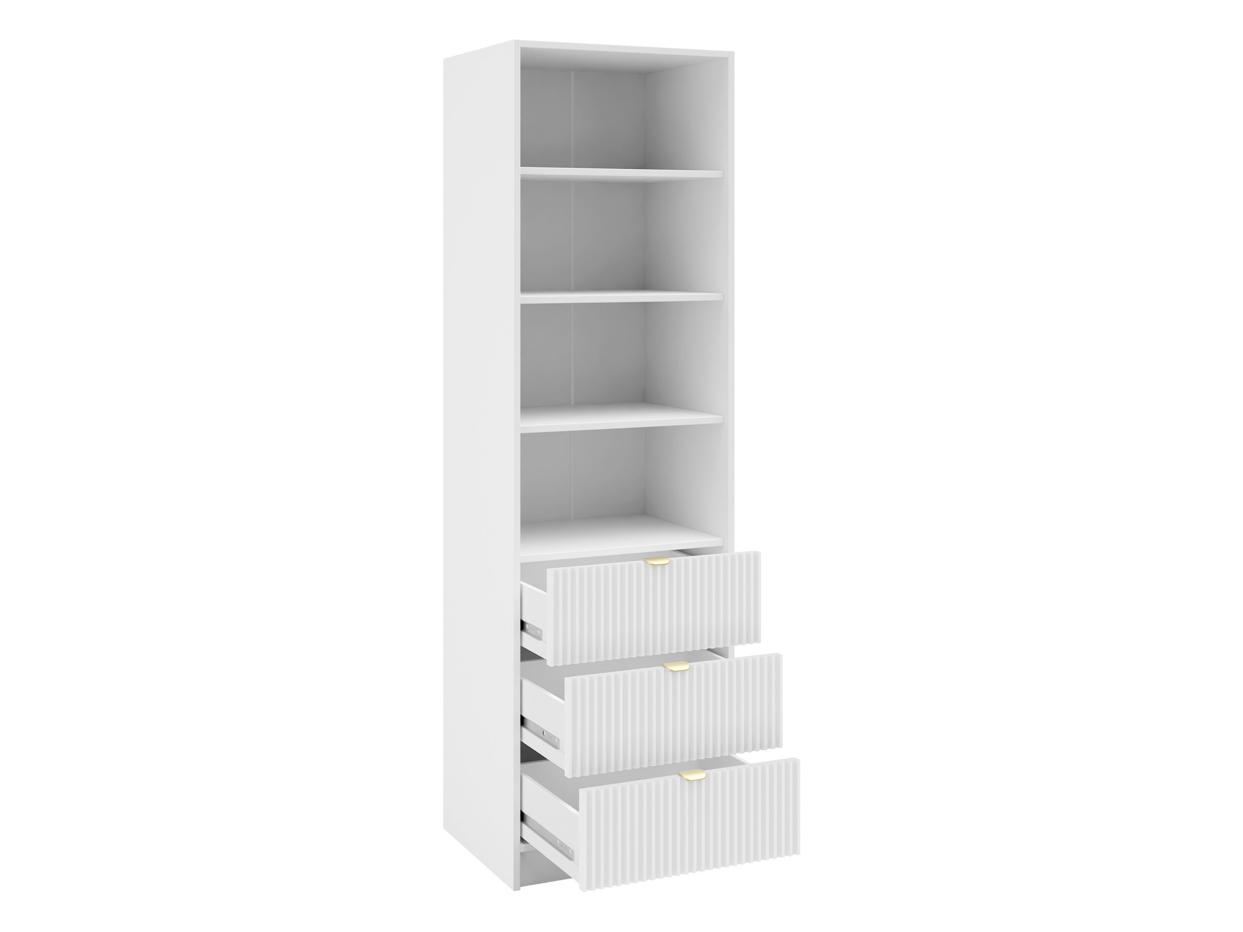 Ensemble de bureau à domicile Comfivo Papilio V (Blanc)