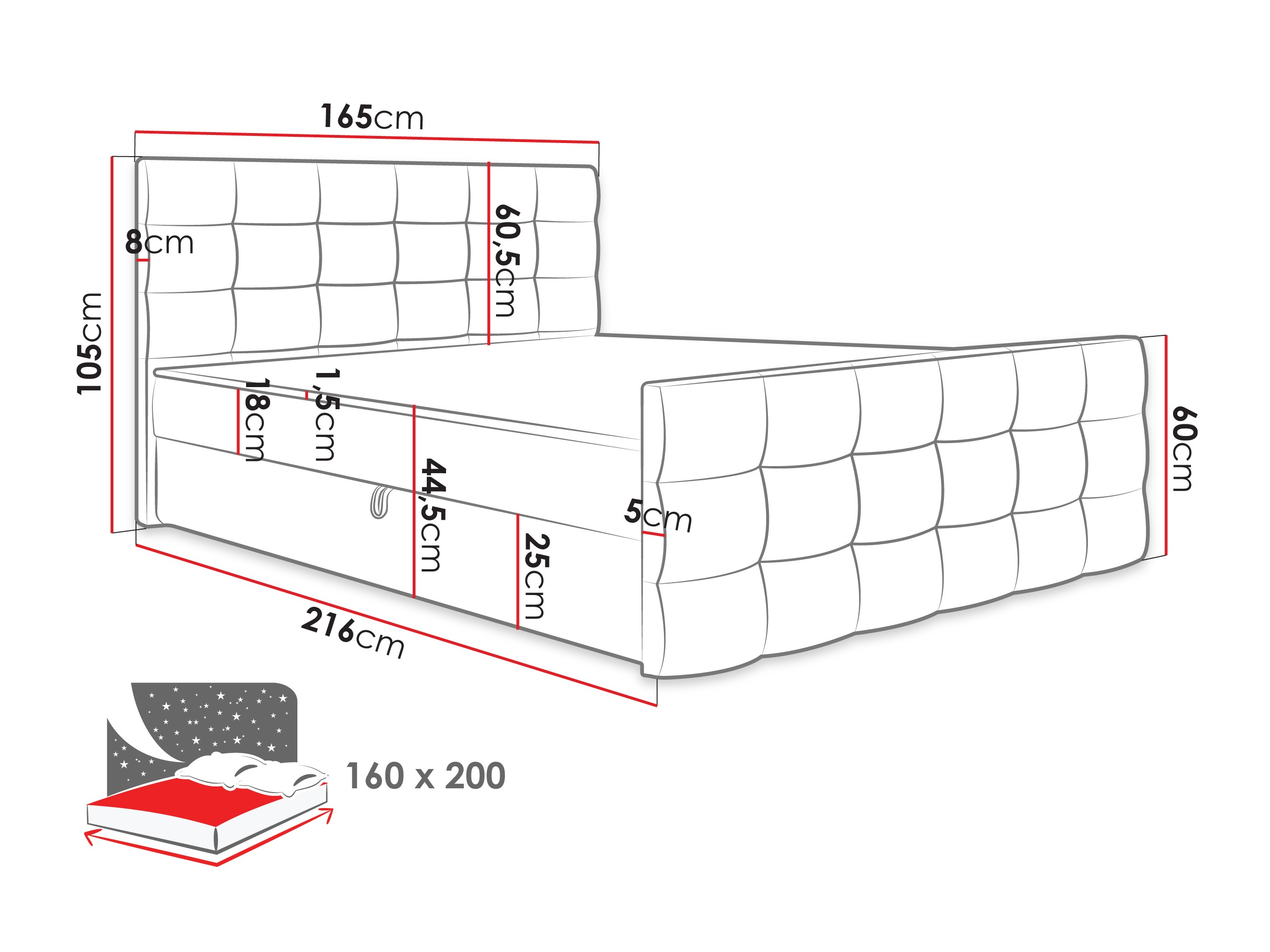 Lit continental Memphis 100 (Rico 03)