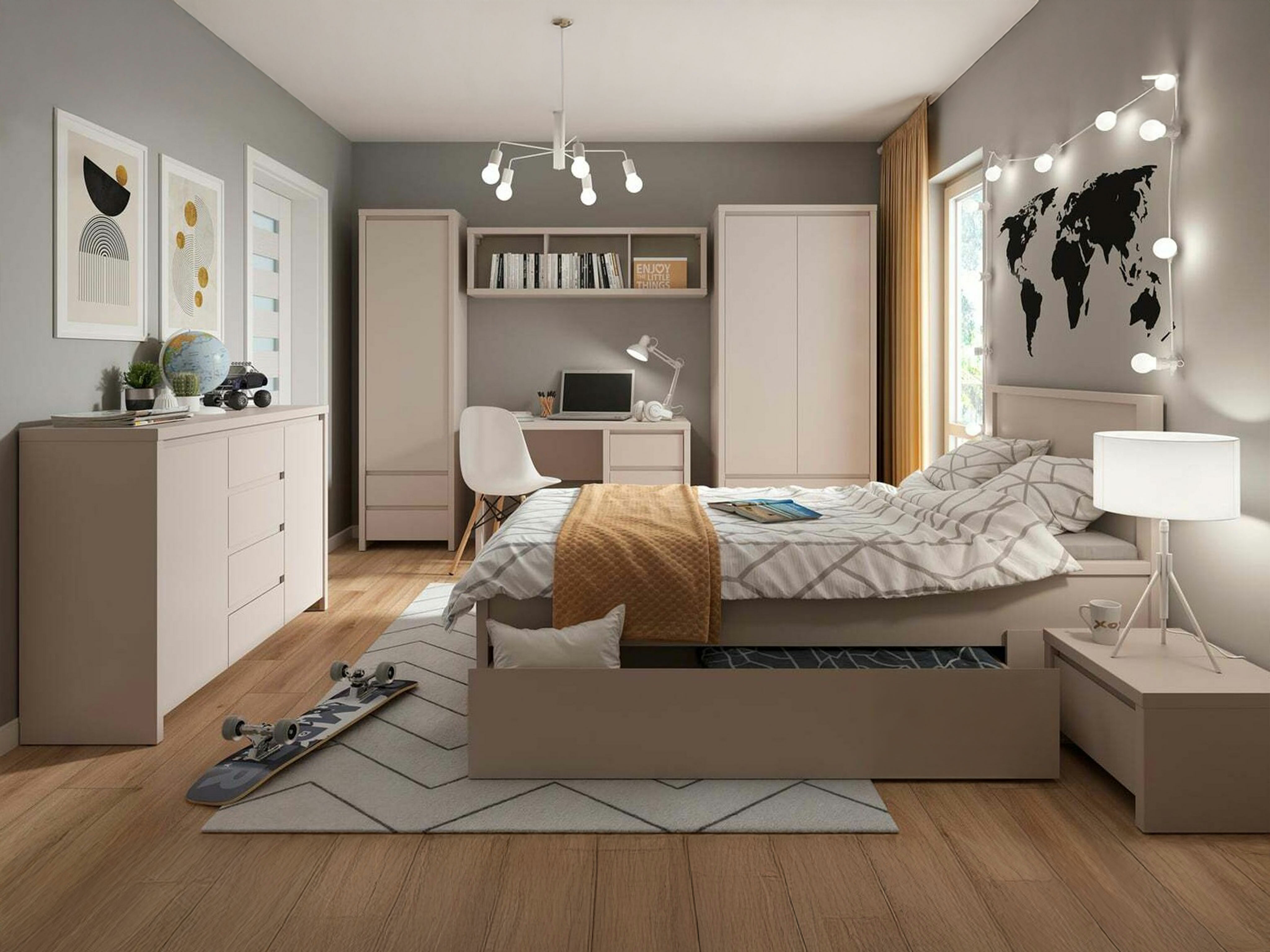 Armoire Nolroma 111 (Cachemire)