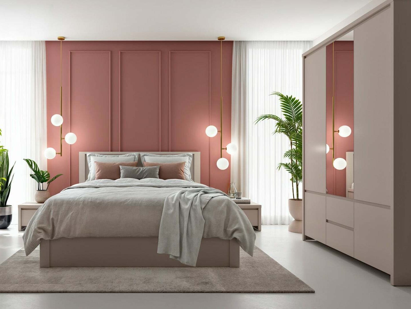 Armoire Nolroma 118 (Cachemire)