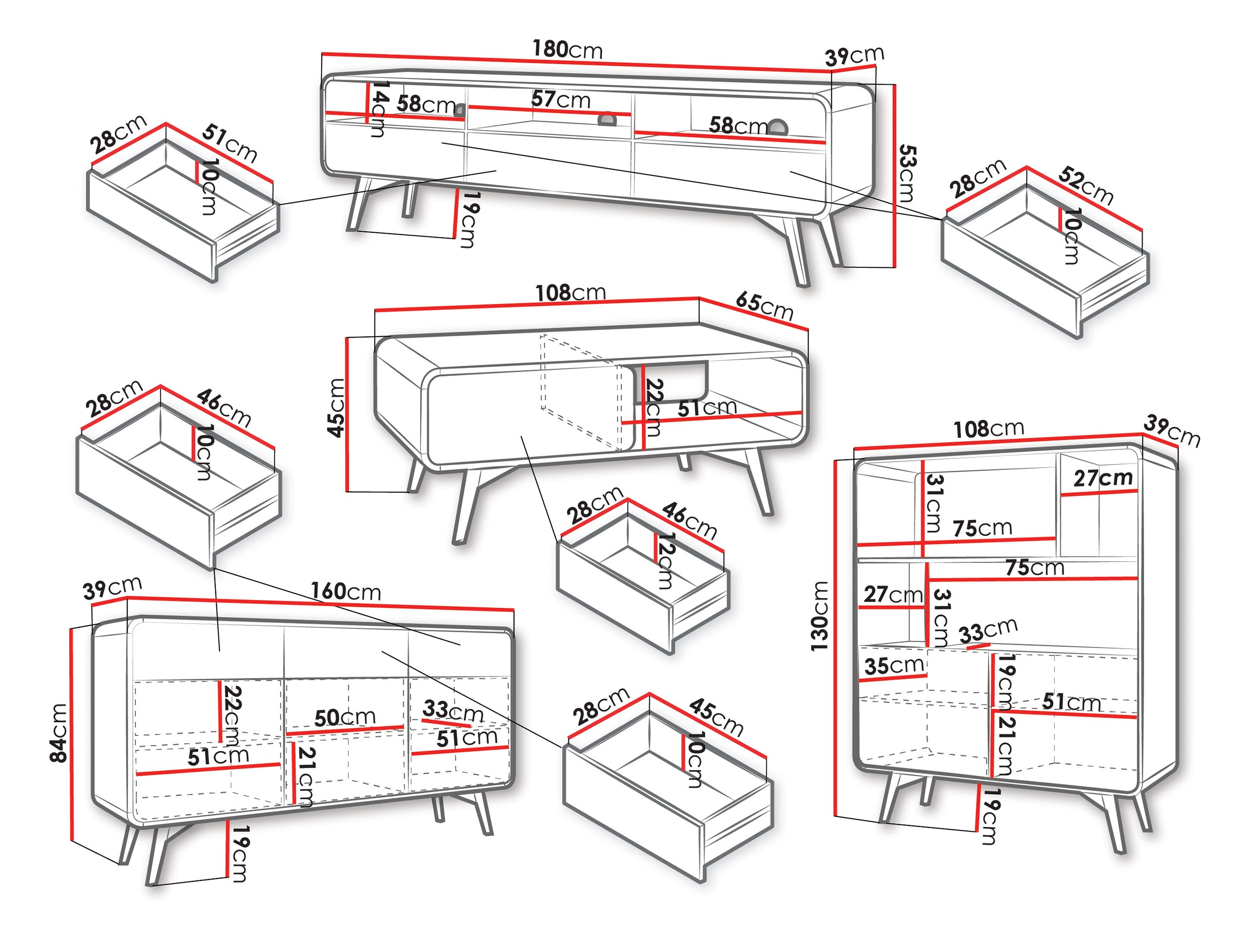 Ensemble de salon Talsalo 107