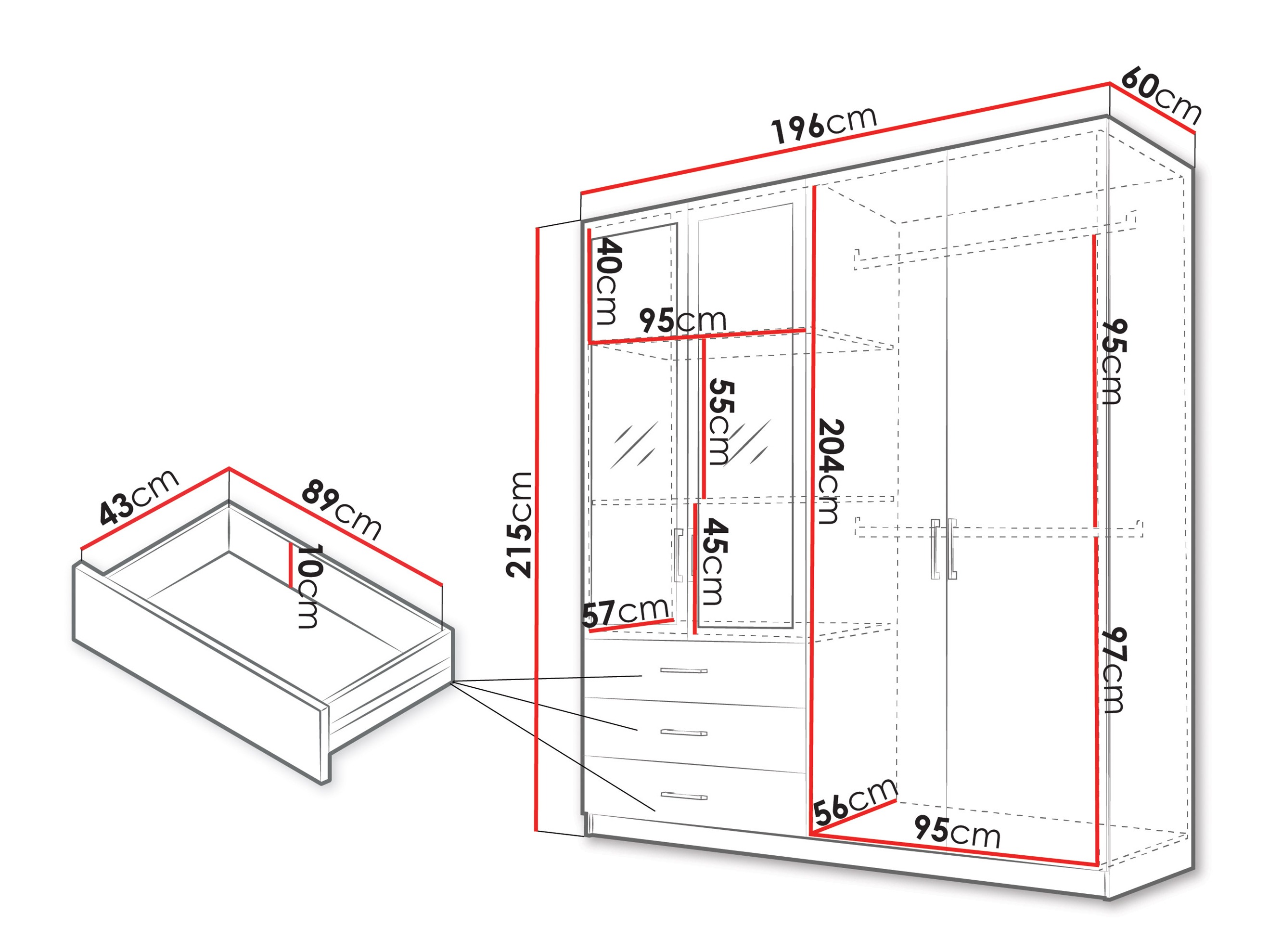 Armoire Fungar (Blanc)