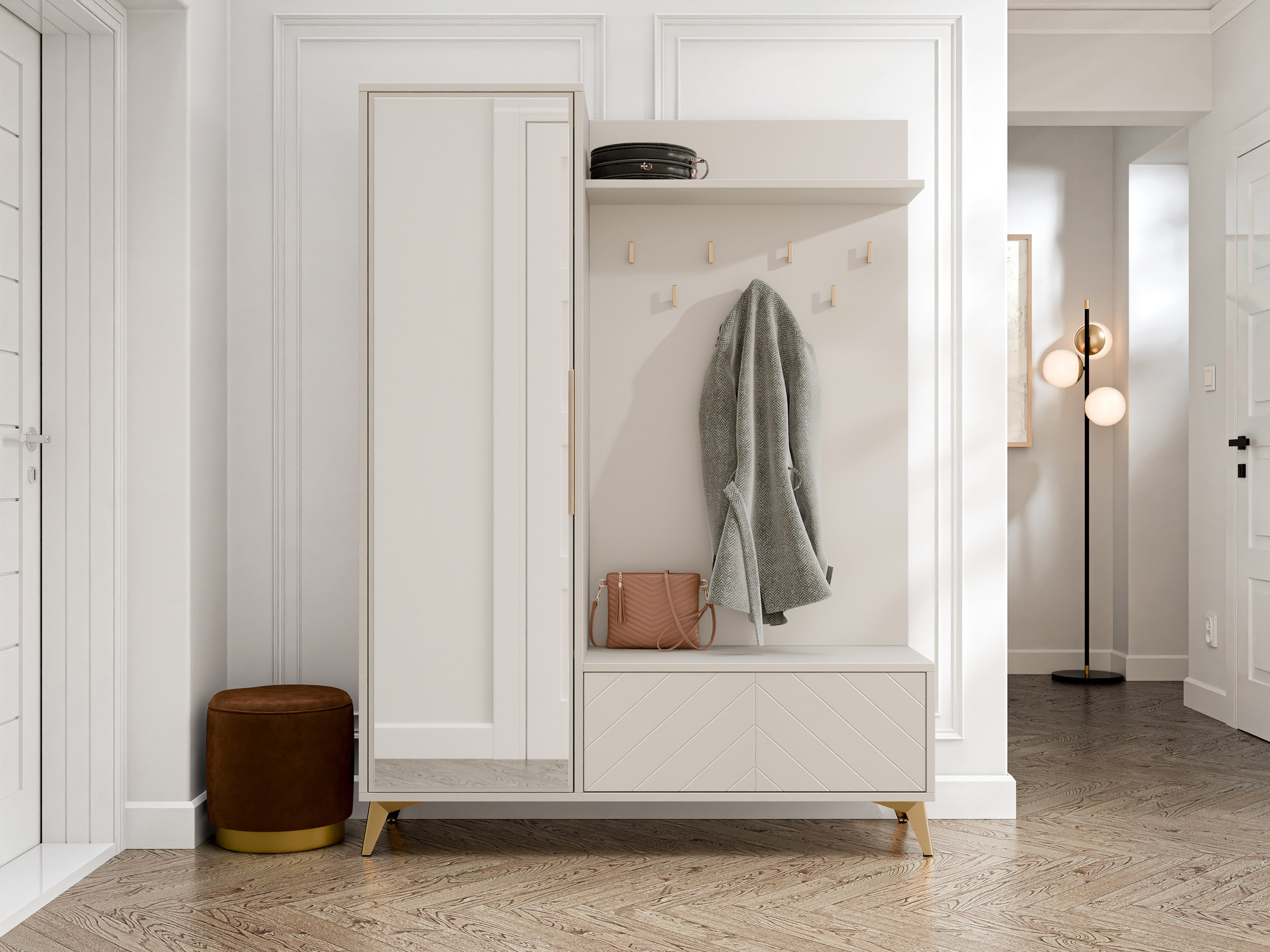 Meuble d'entrée Comfivo Camlue 115