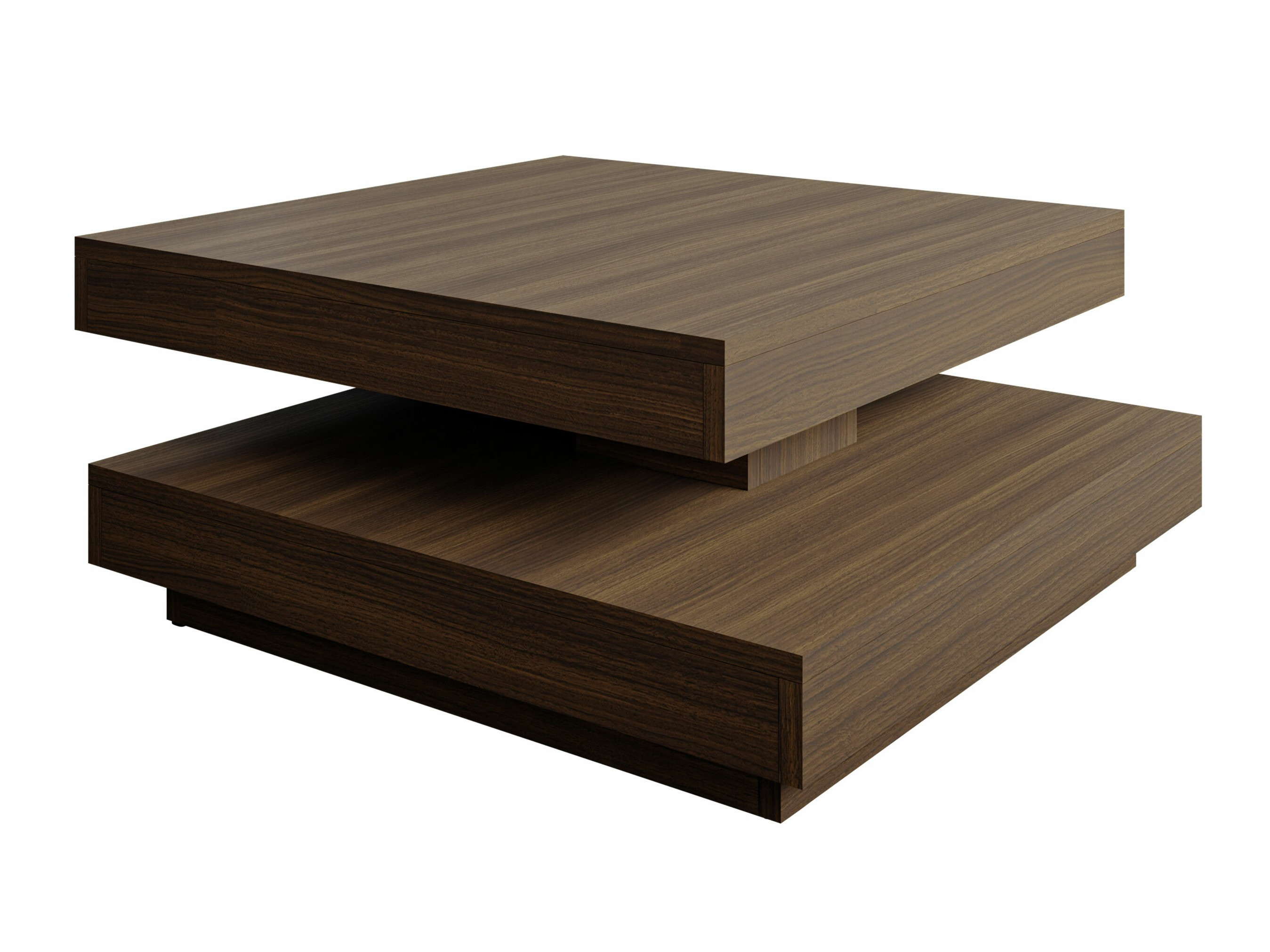 Table basse transformable Comfivo Pisces (Noyer)