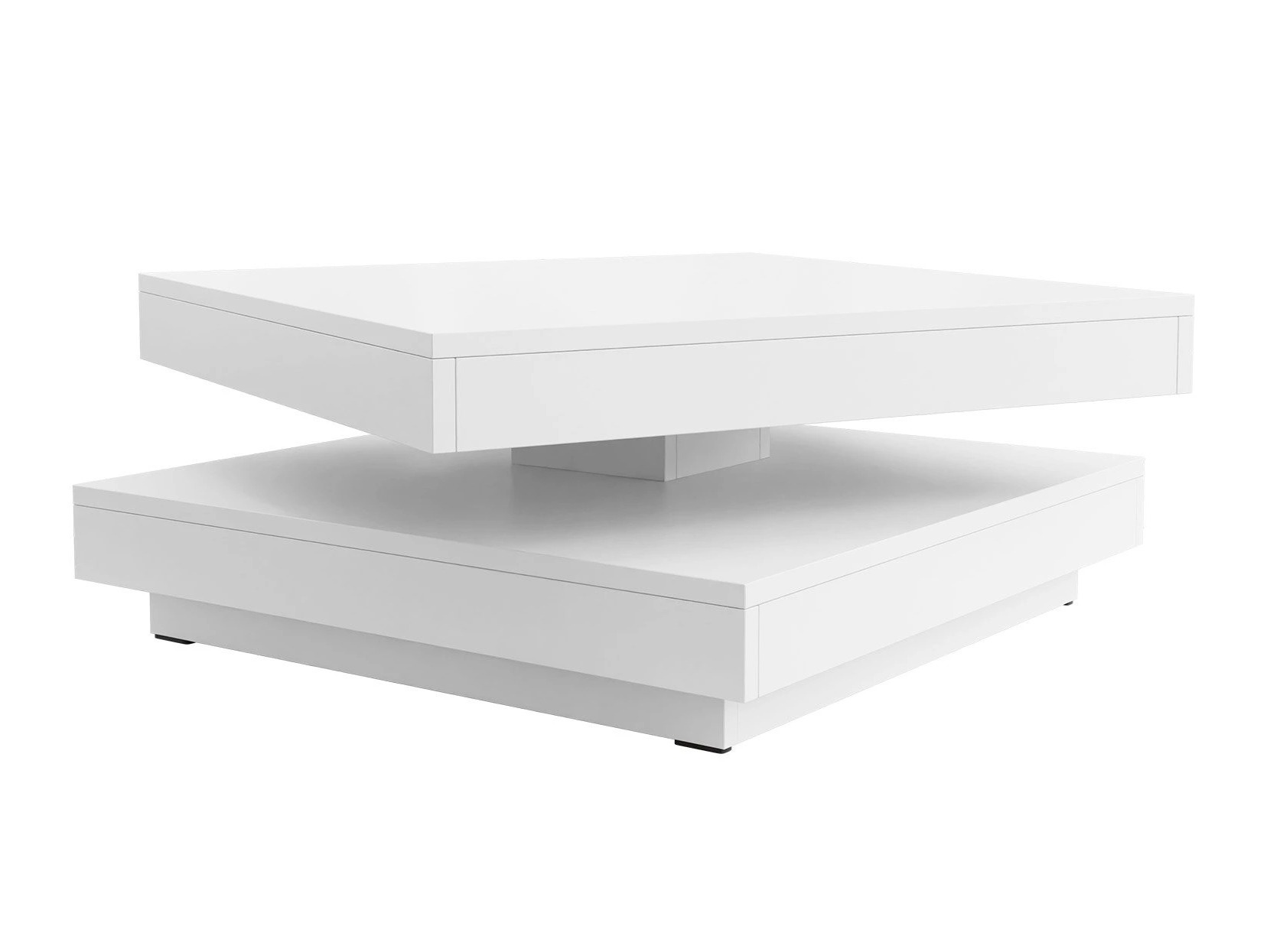 Table basse transformateur Comfivo Pisces (Blanc)