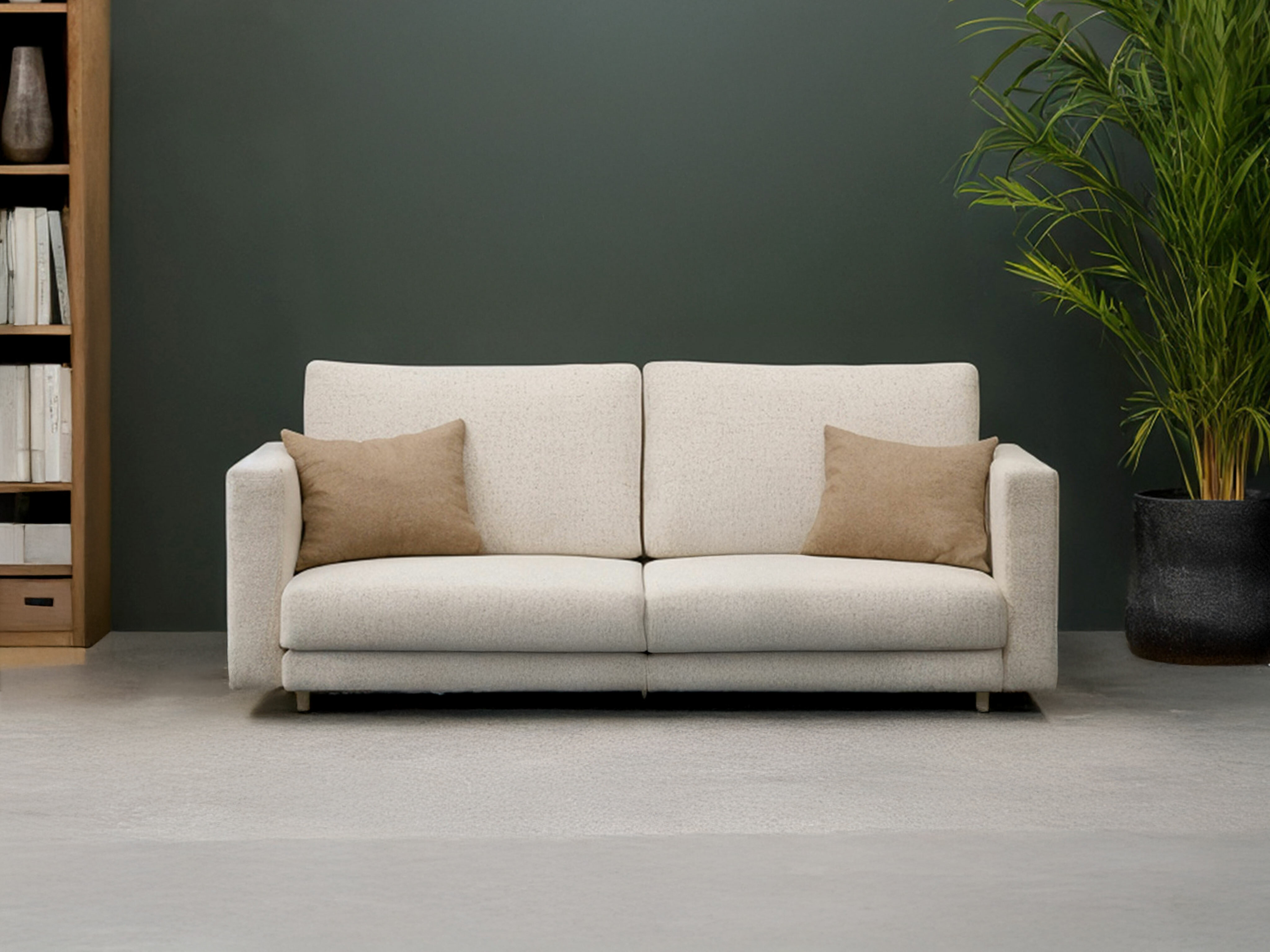 Canapé convertible Mandeville 353 (Beige)