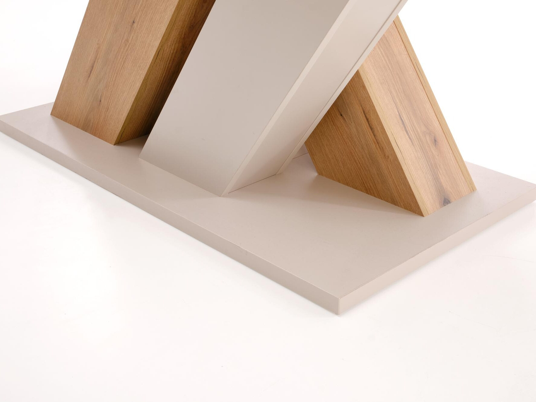 Table Houston 2091 (Cachemire + Chêne Cremona)